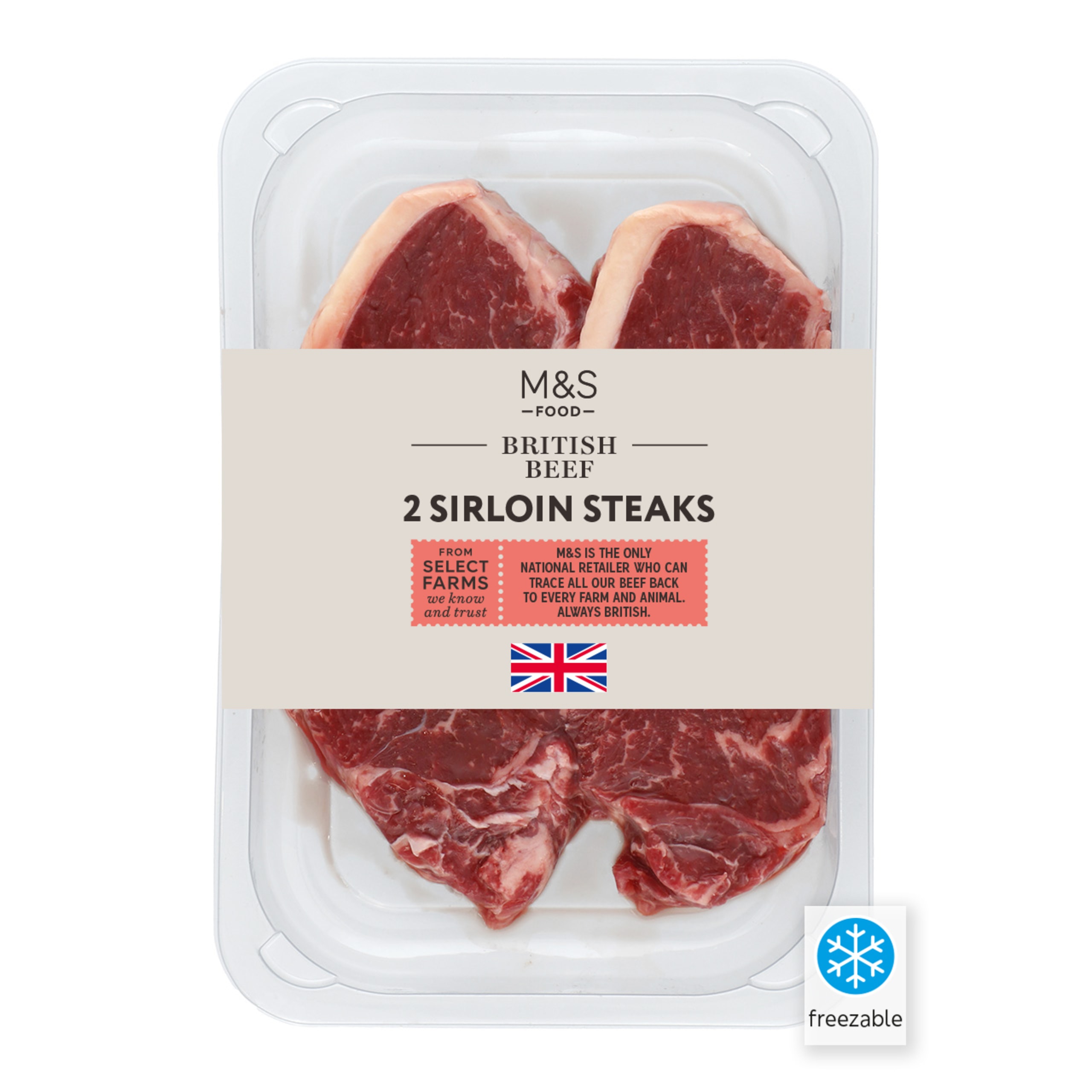 British Beef Sirloin Steaks 1 of 2