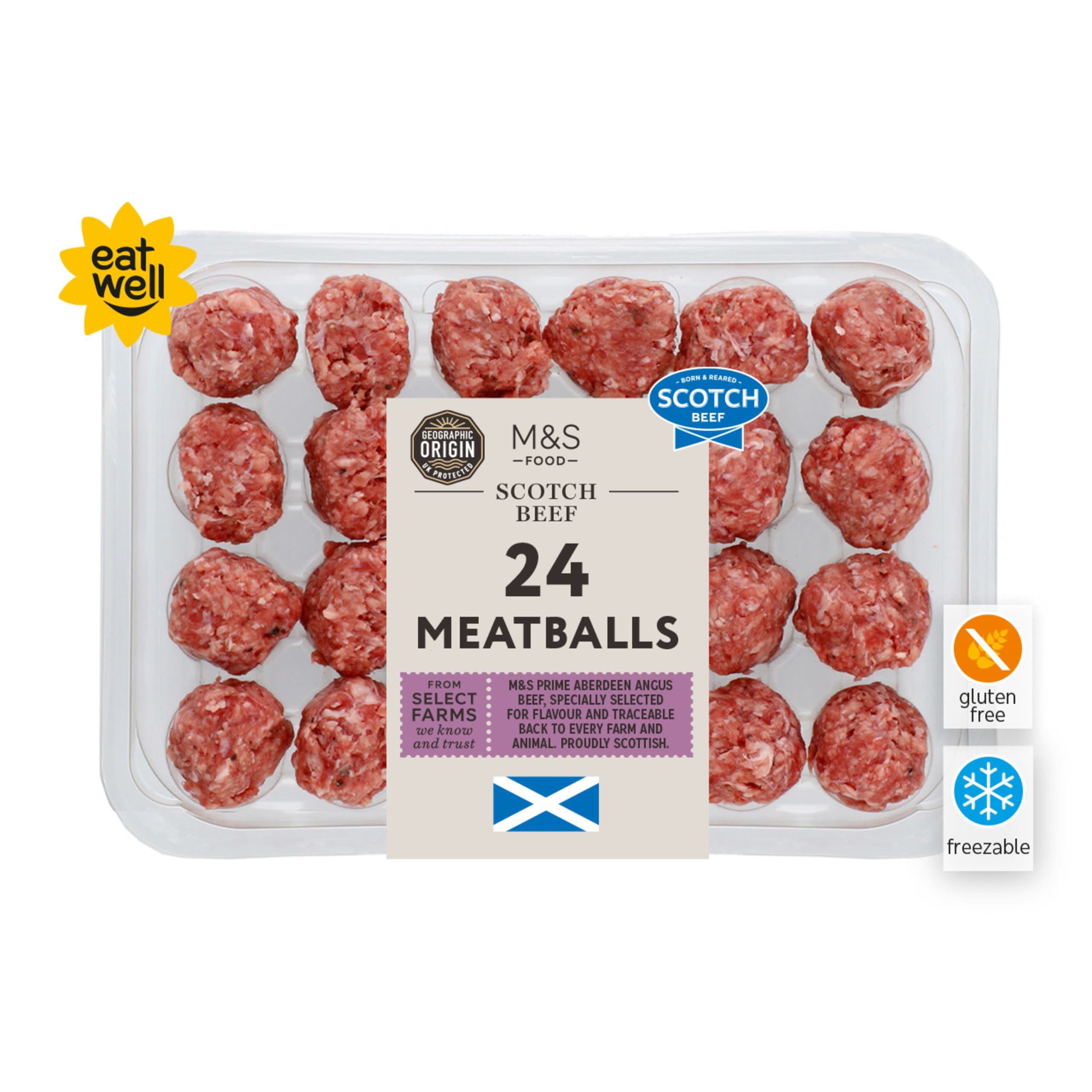Scotch Beef Aberdeen Angus Meatballs 1 of 1