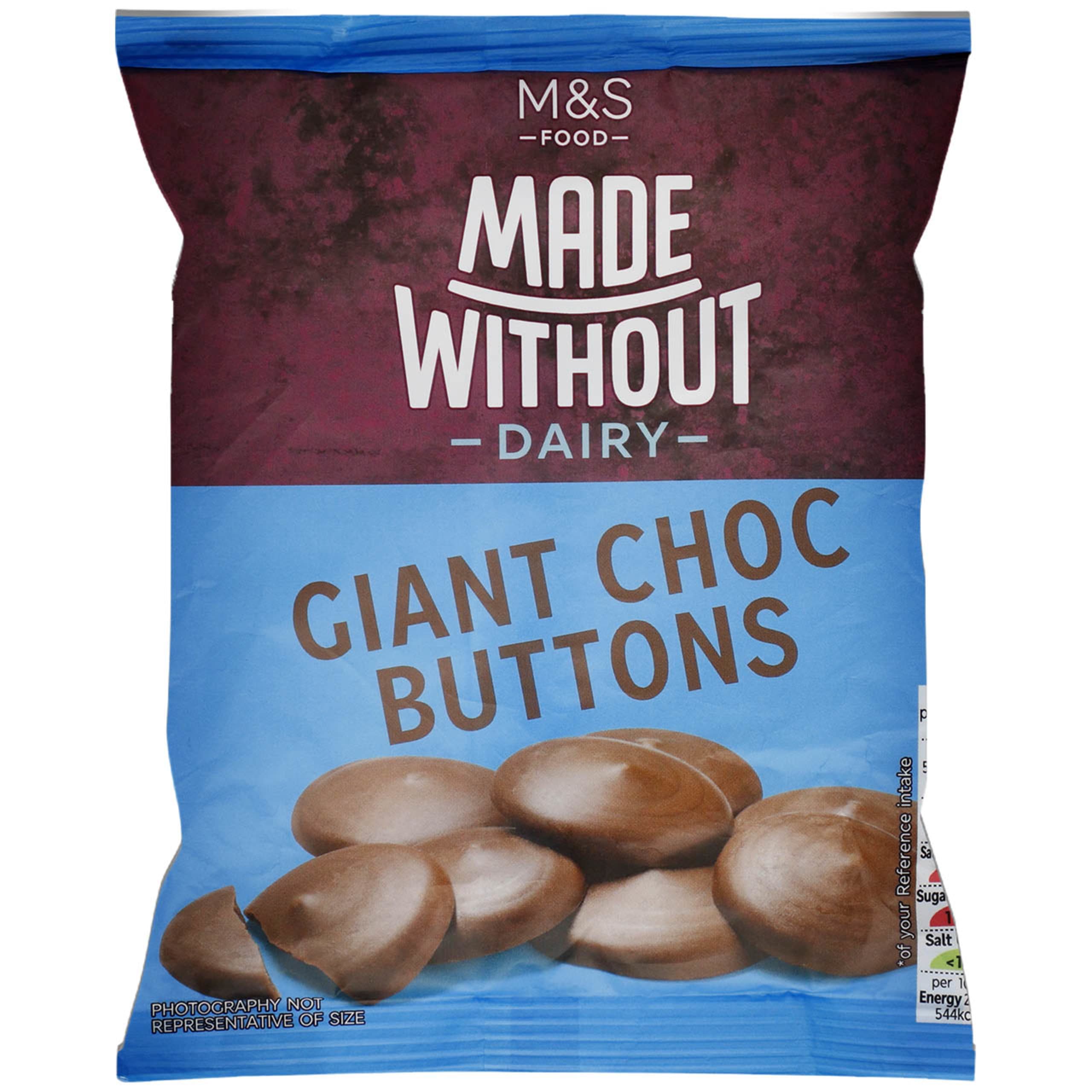 Made Without Dairy Giant Chocolate Buttons Treat Bag 1 of 1
