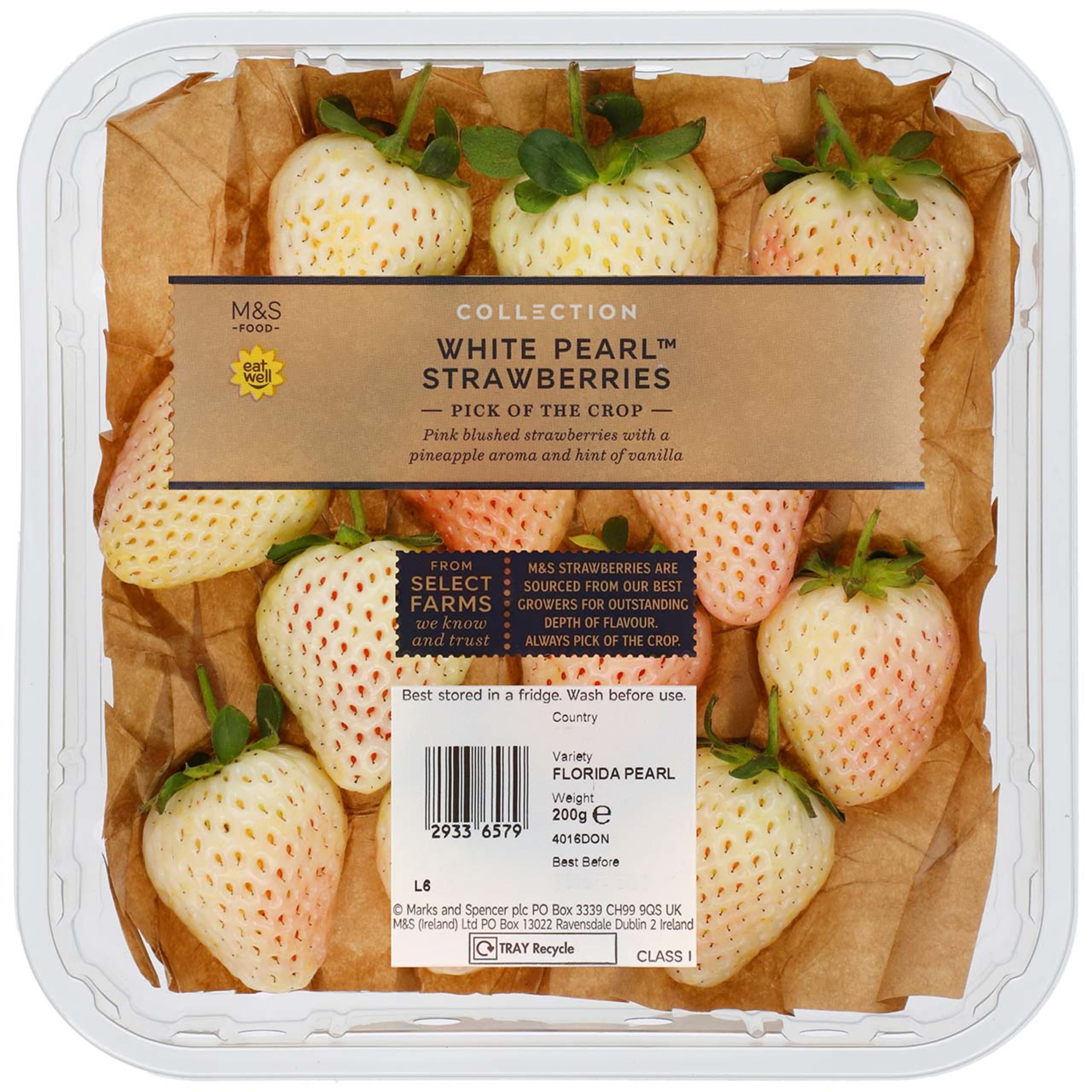 White Pearl Strawberries 1 of 2