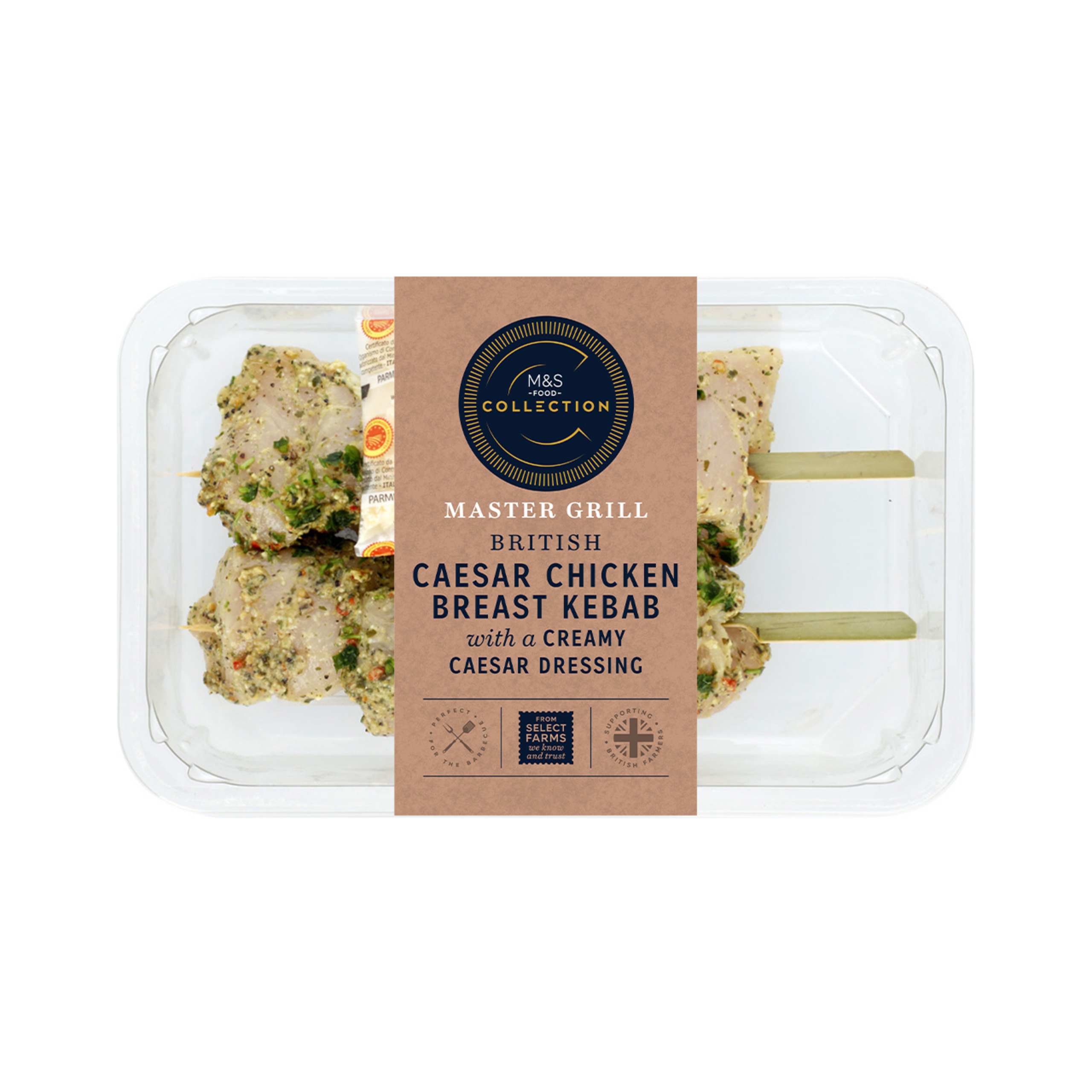 Collection Master Grill British Caesar Chicken Breast Kebab 1 of 2