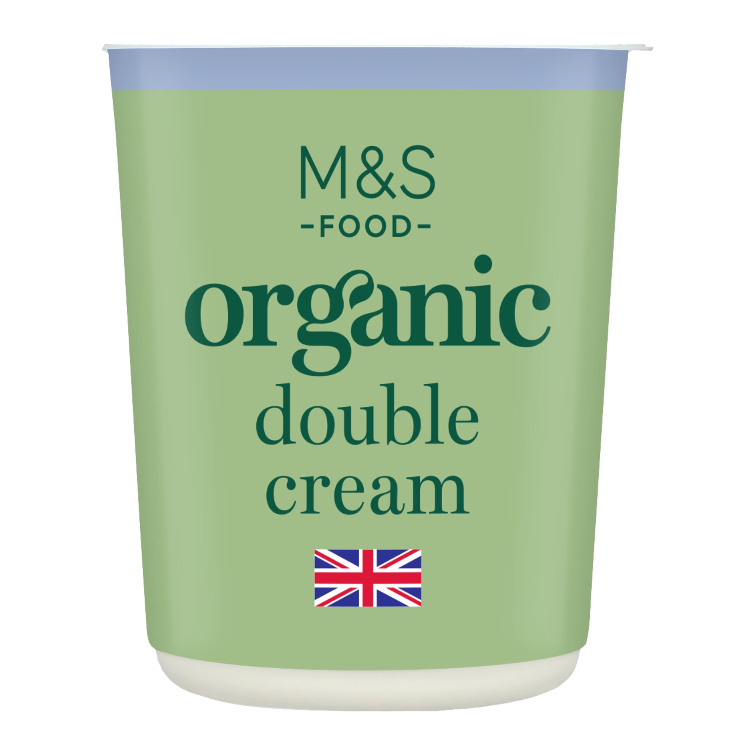 Organic British Pourable Double Cream 1 of 1