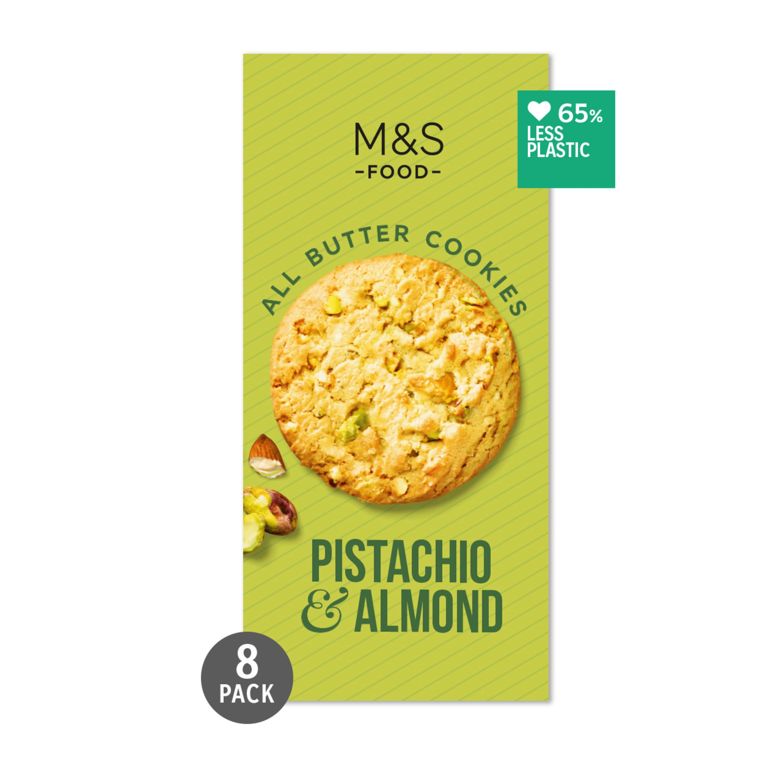 8 All Butter Pistachio and Almond Cookies 1 of 1