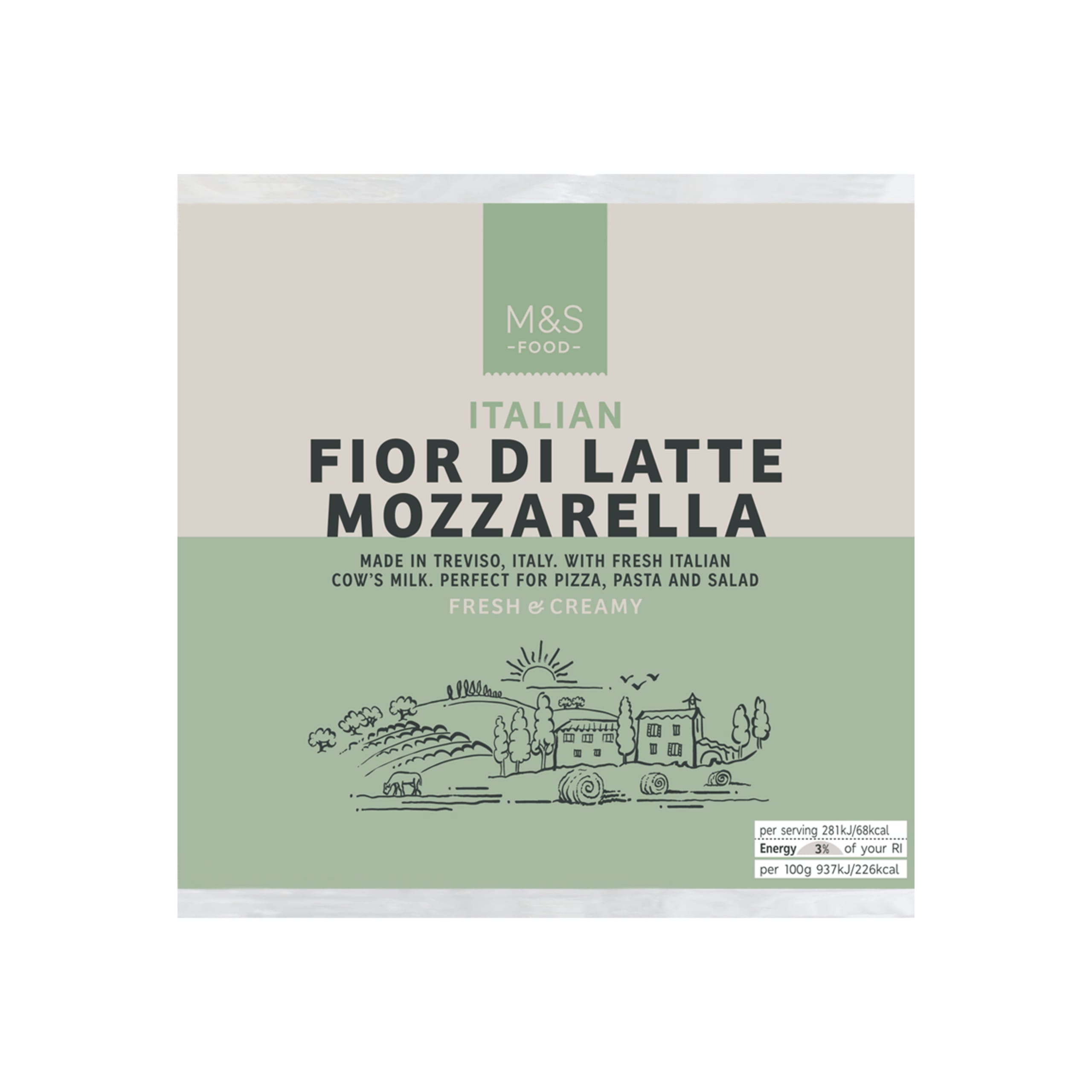 Italian Fior di Latte Mozzarella 1 of 1