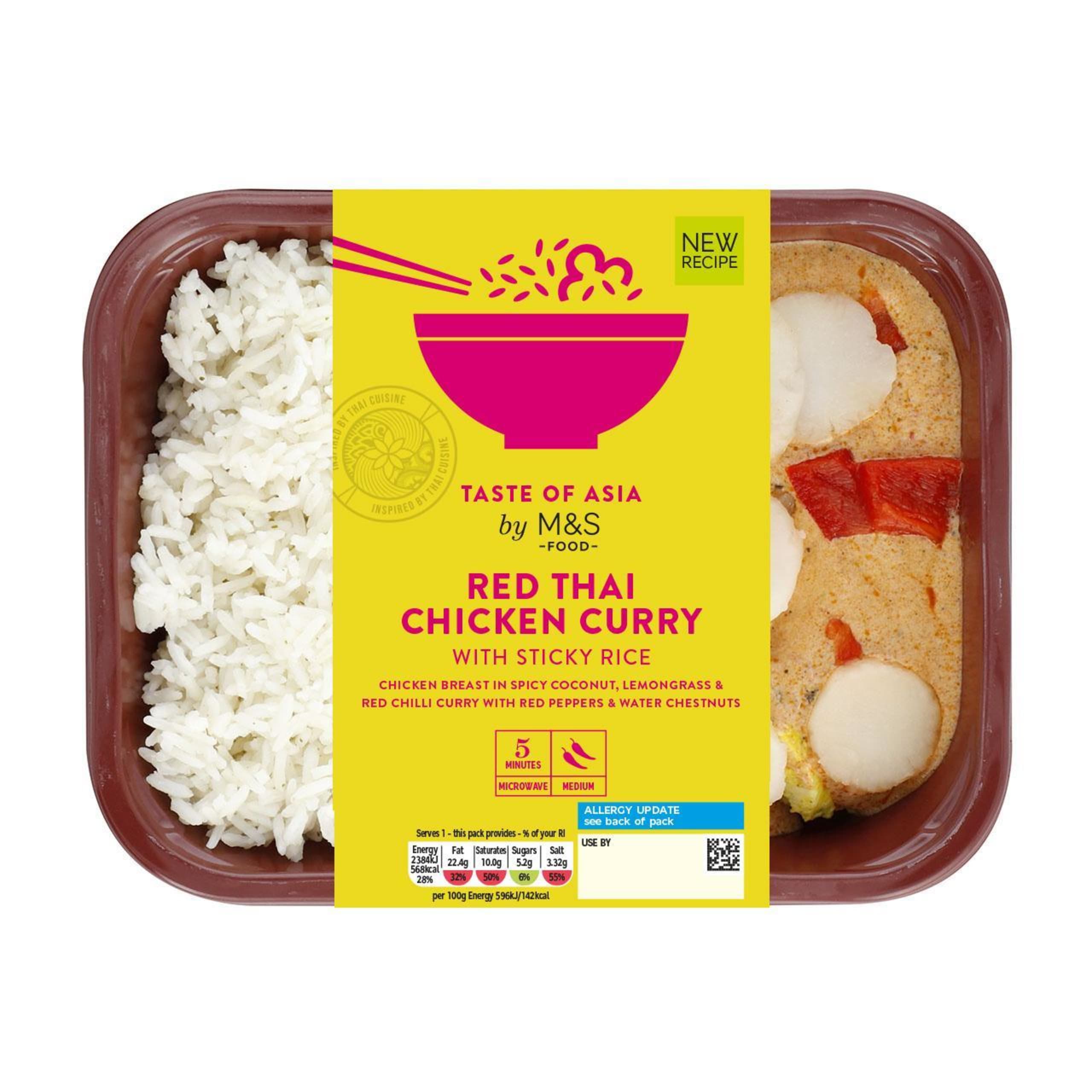 M&s red thai curry on sale