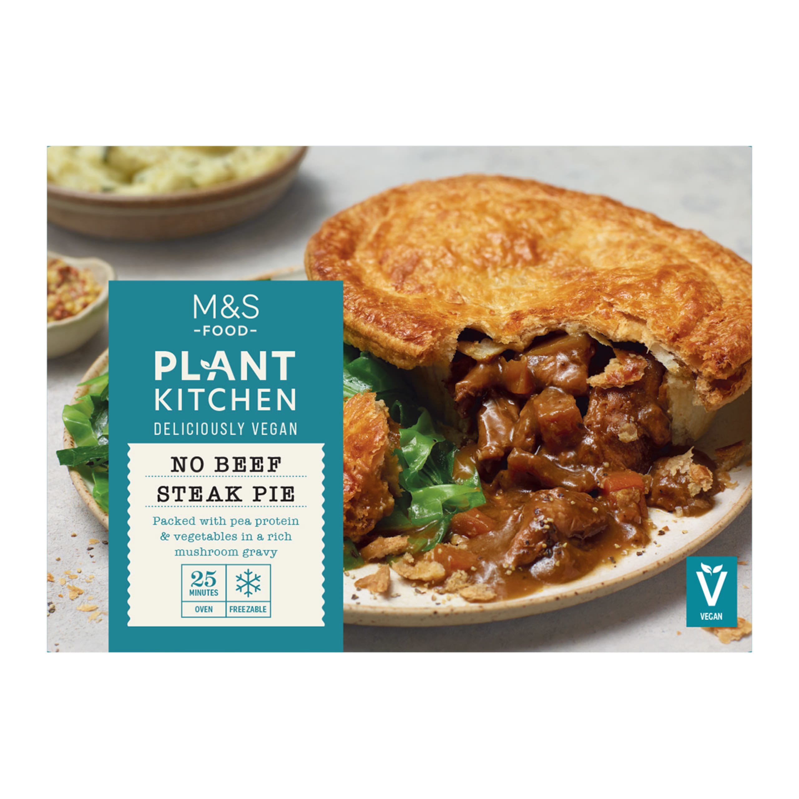 Plant Kitchen No Beef Steak Pie 1 of 1