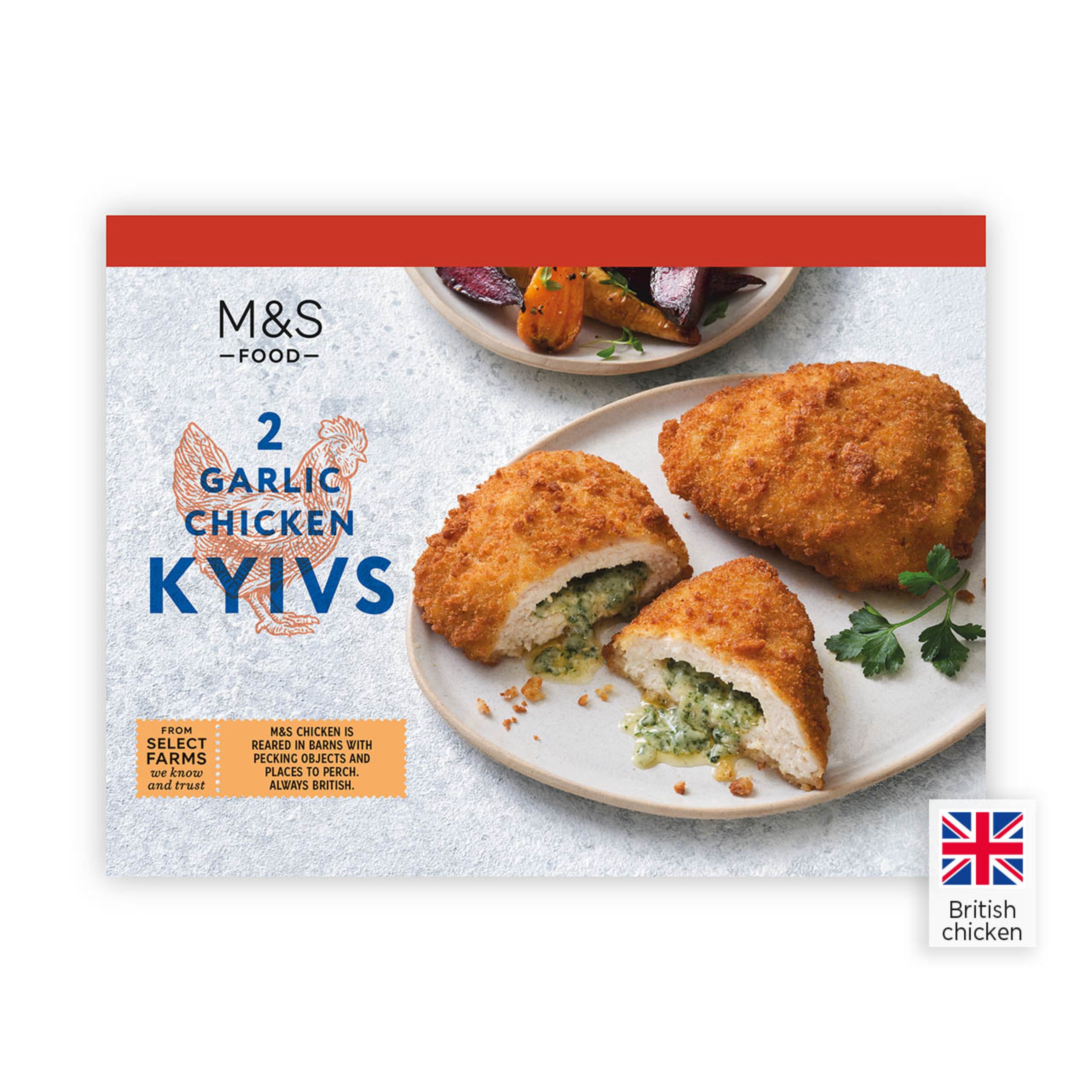 2 Garlic Chicken Kyivs 1 of 2
