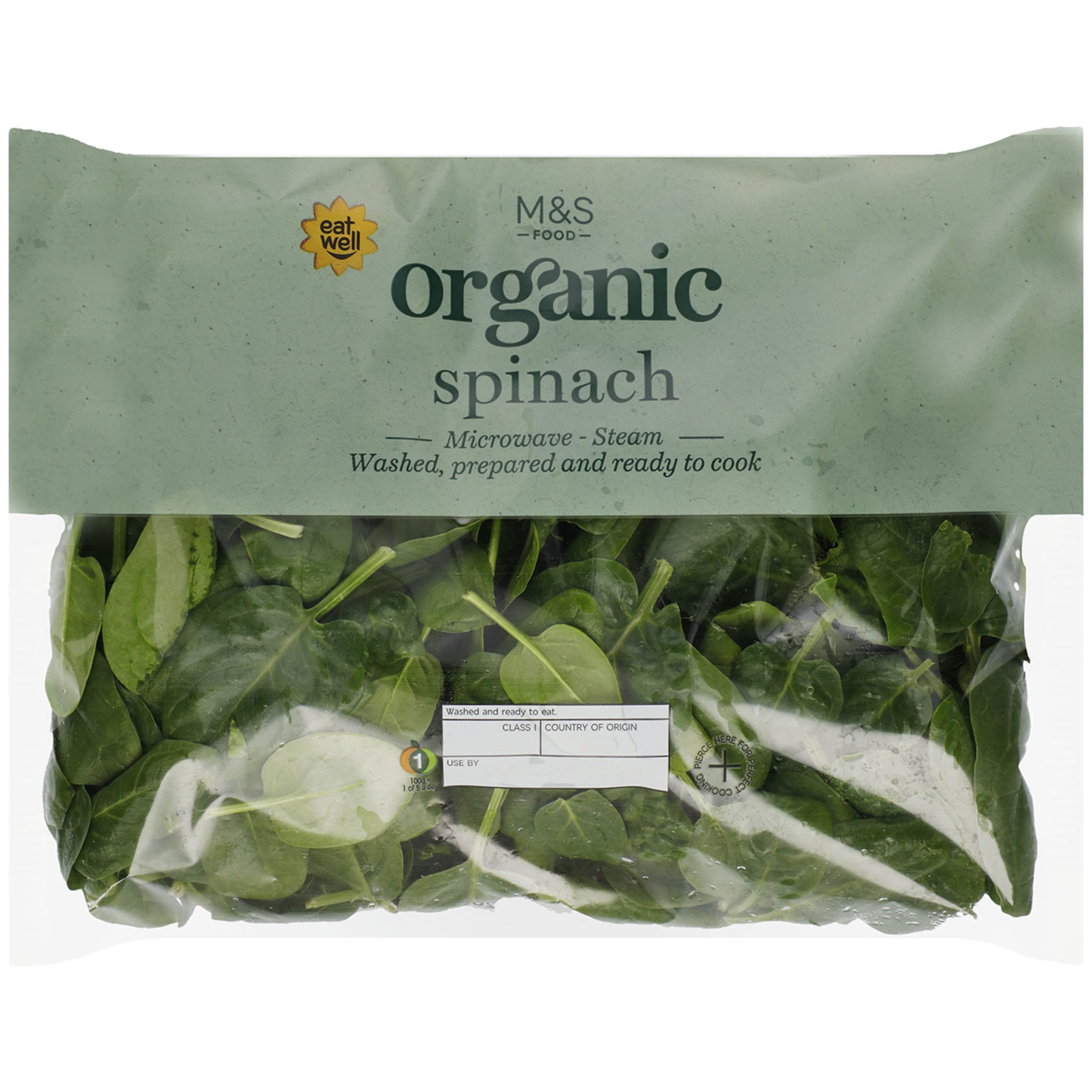 Organic Spinach 1 of 2