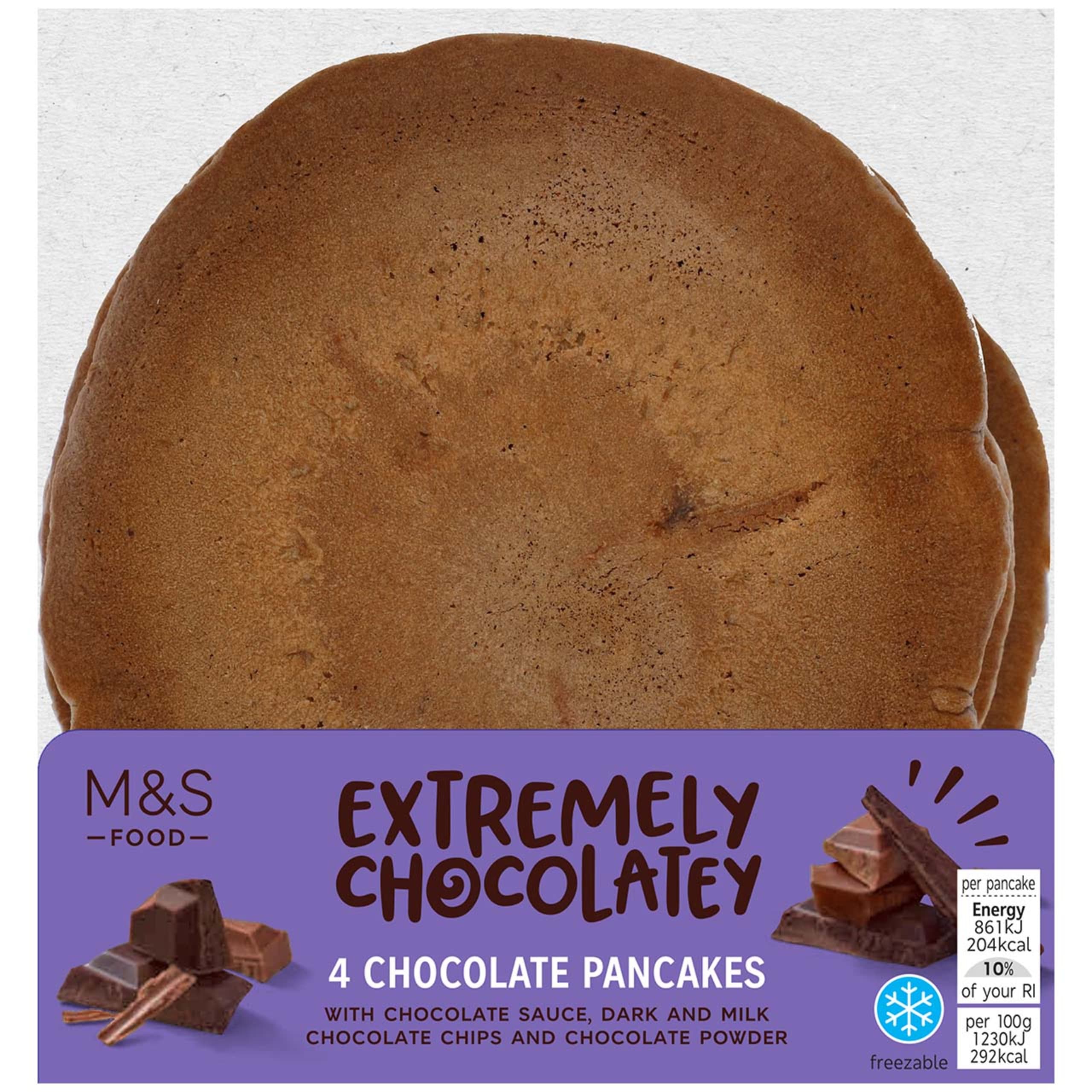 Extremely Chocolatey Chocolate Pancakes 1 of 1