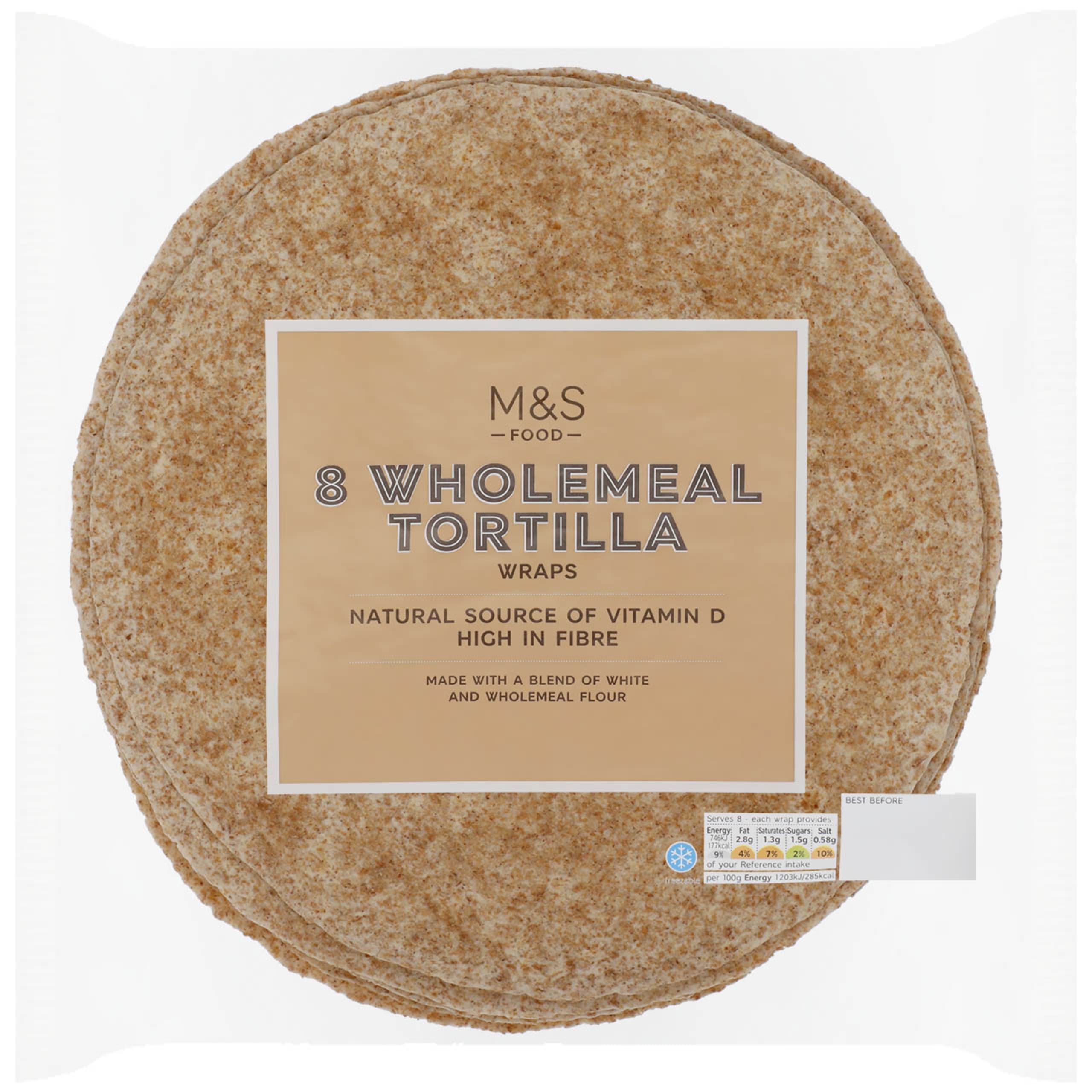 Wholemeal Tortilla Wraps 1 of 1