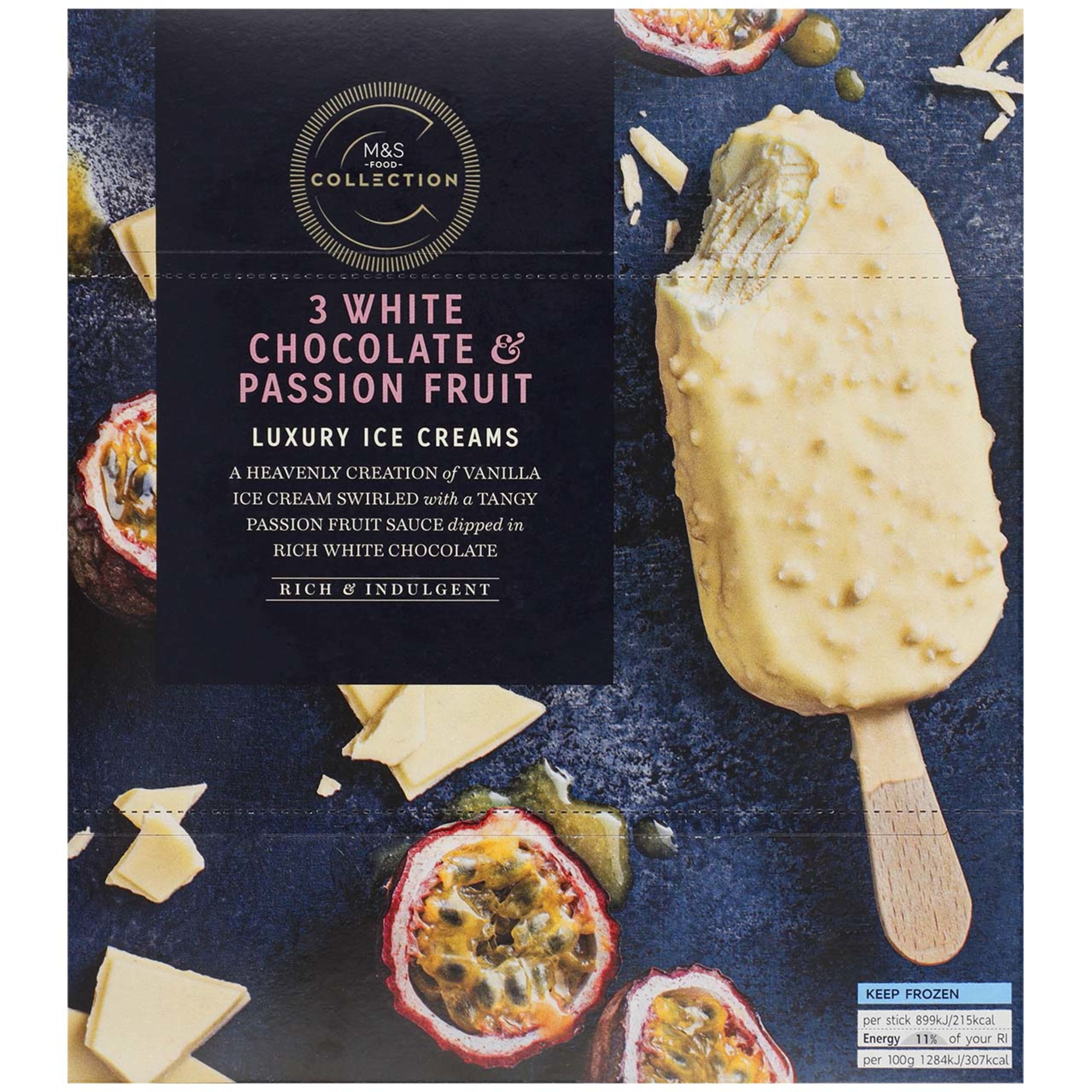 White Chocolate And Passion Fruit Ice Creams 1 of 1