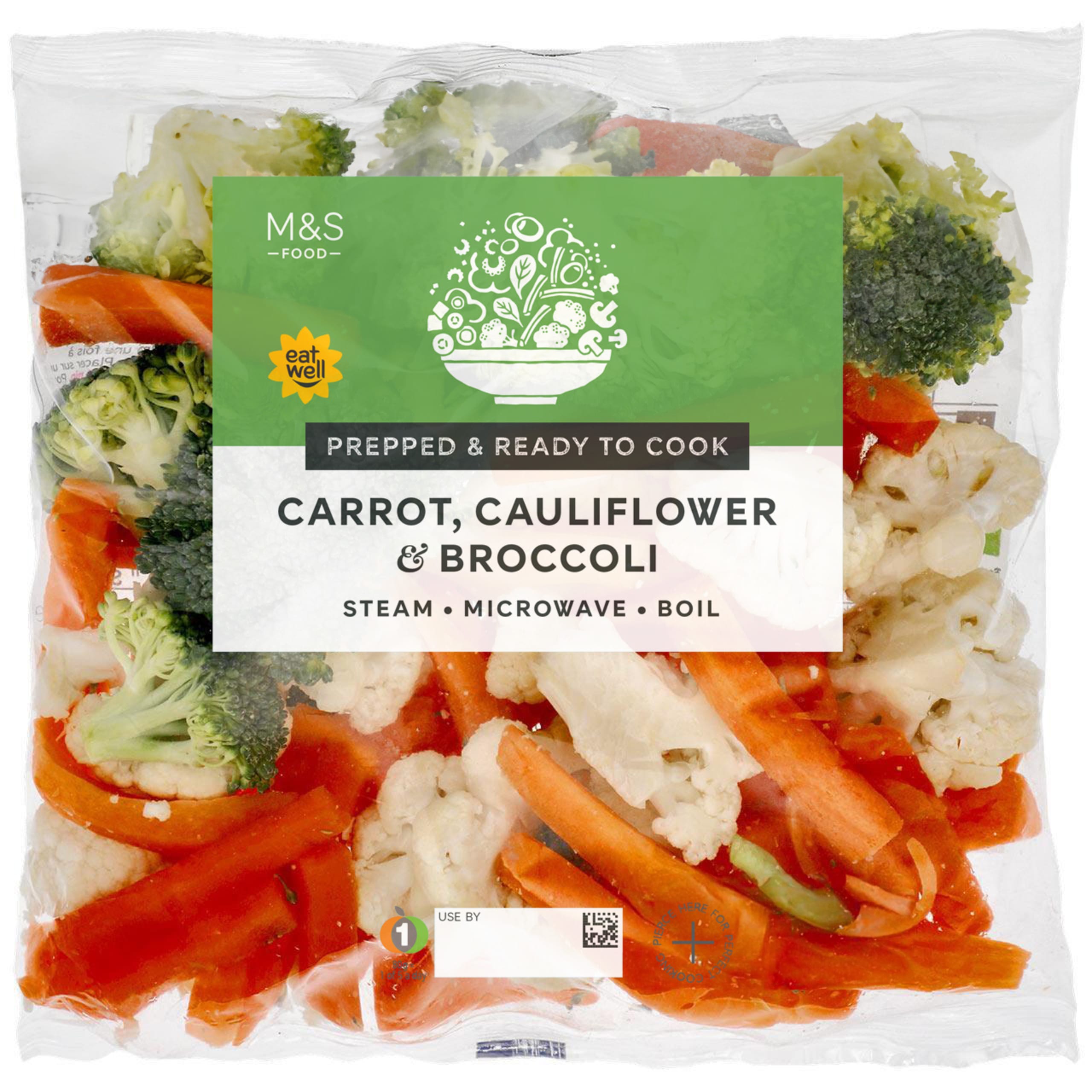 Carrot, Cauliflower and Broccoli 1 of 1