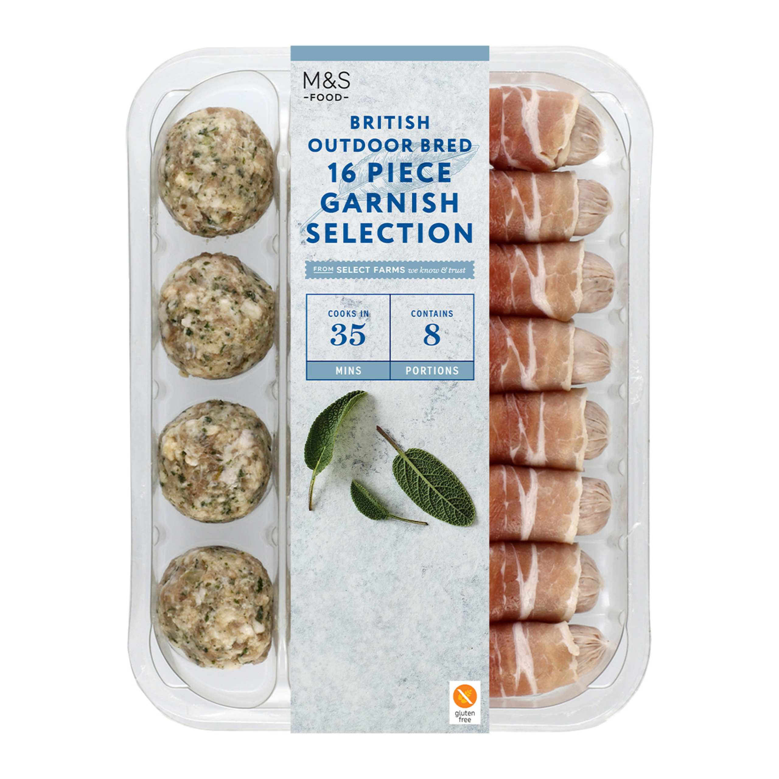 British Outdoor Bred 16 Piece Garnish Selection 1 of 1