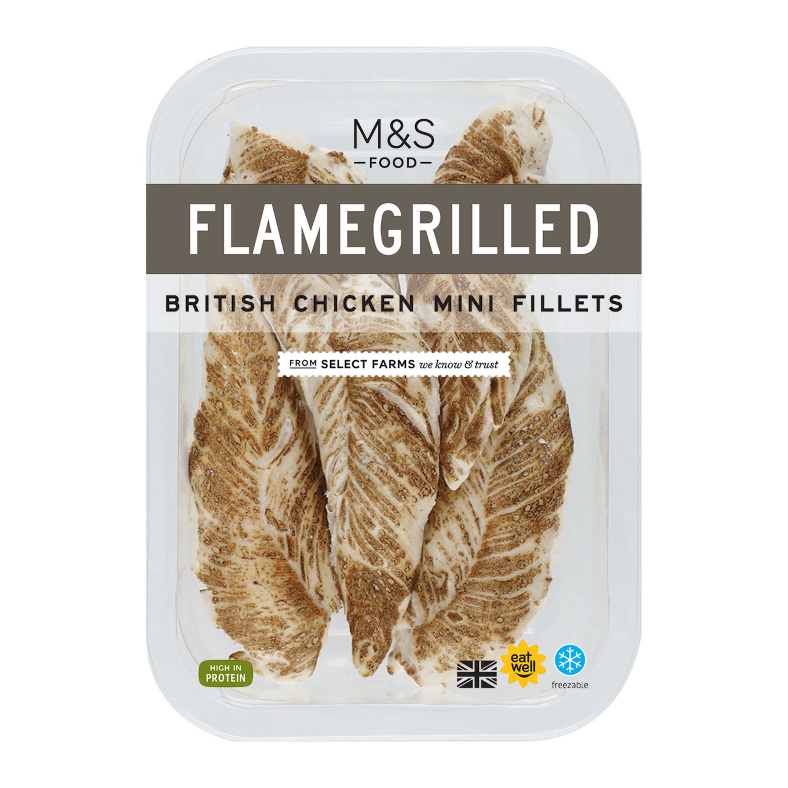 Flamegrilled British Chicken Mini Fillets 1 of 1