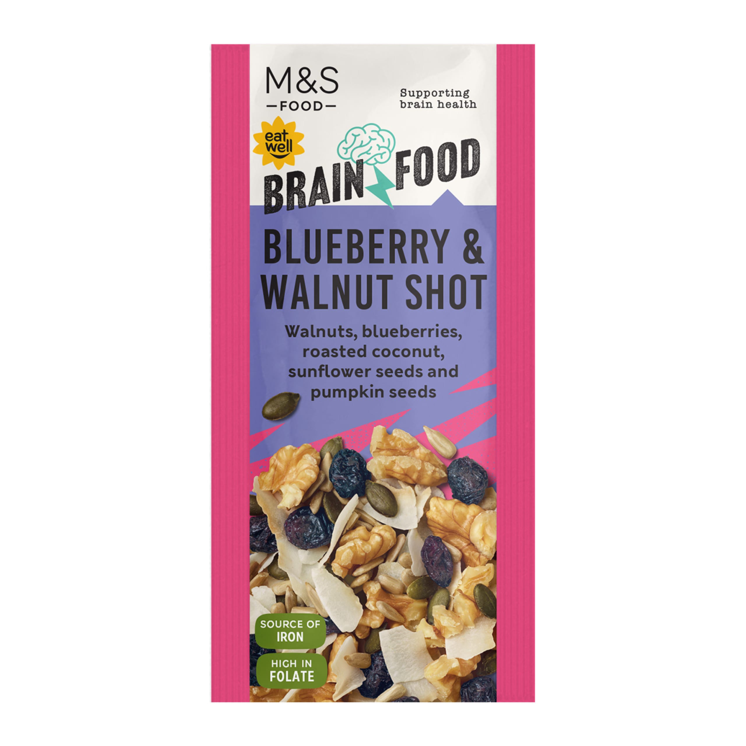 Brain Food Blueberry and Walnut Shot 1 of 5