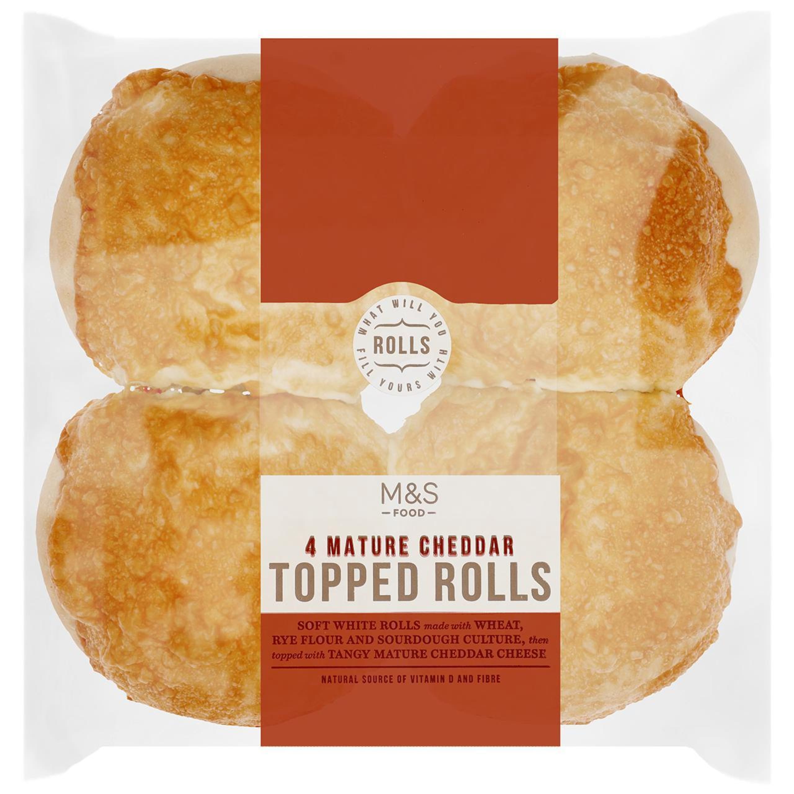 Mature Cheddar Topped Rolls 1 of 1