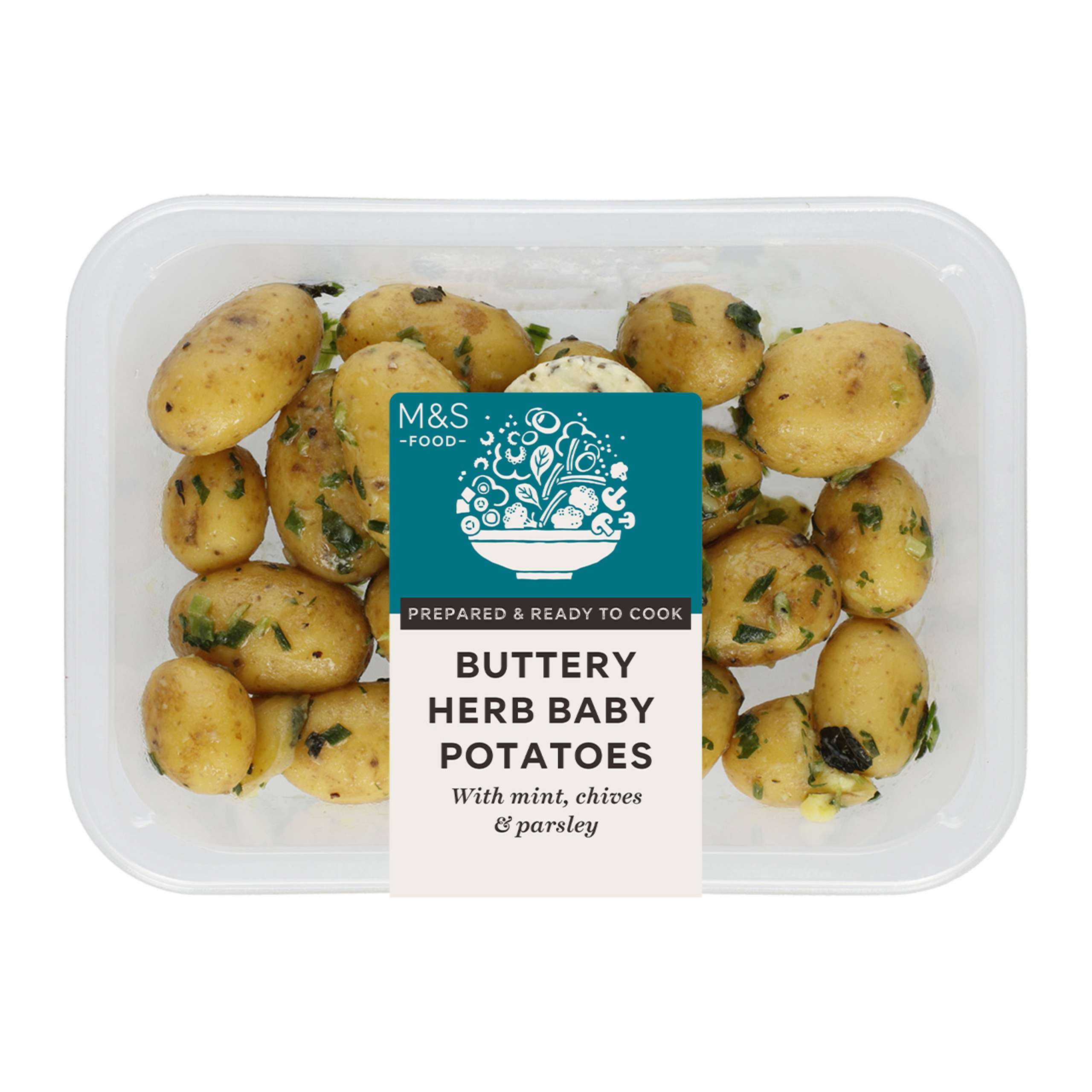 Buttery Herb Baby Potatoes 1 of 1