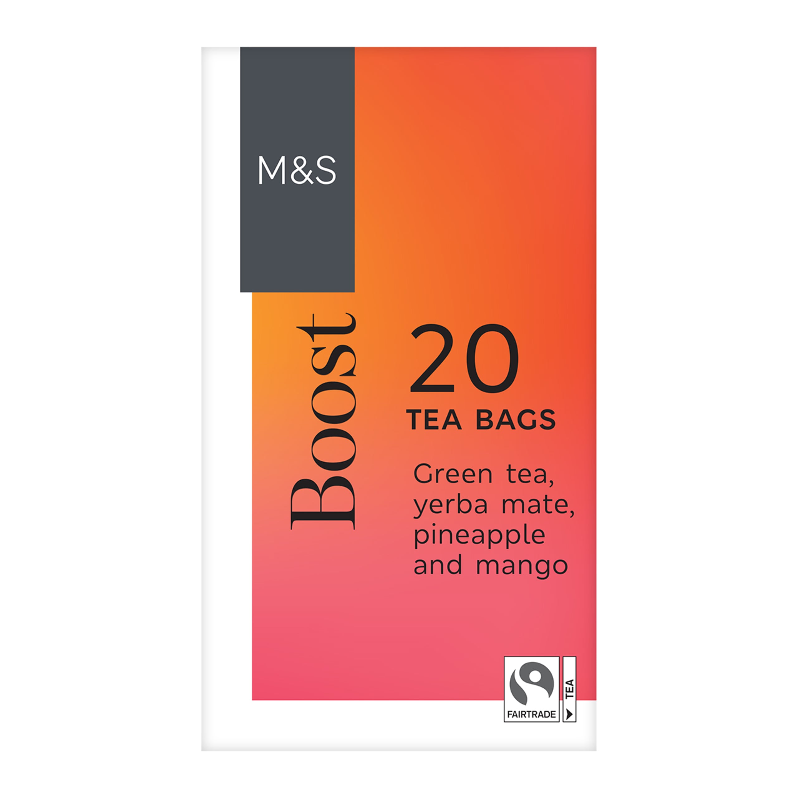 Boost Individually Wrapped Tea Bags 1 of 2
