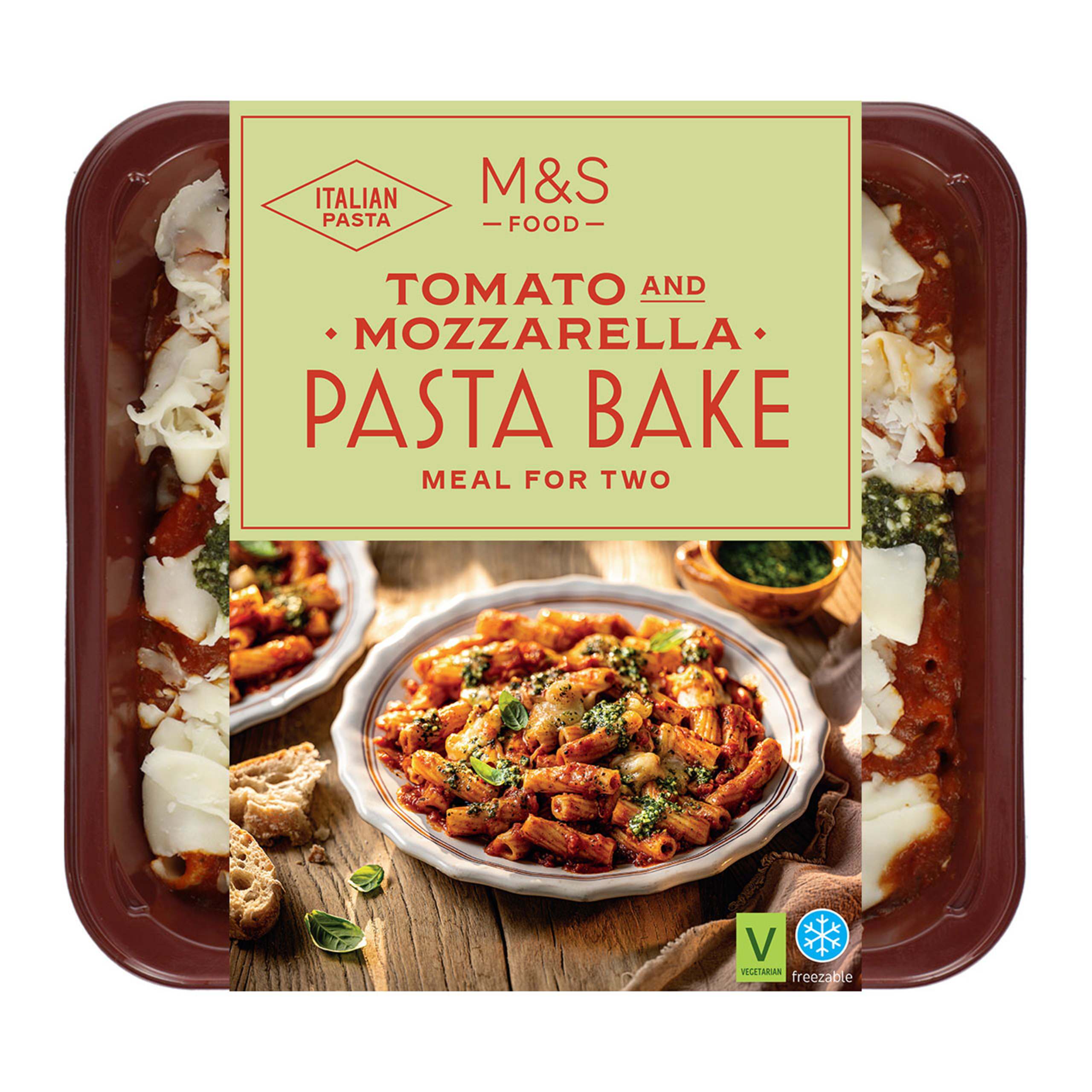 Tomato and Mozzarella Pasta Bake 1 of 1