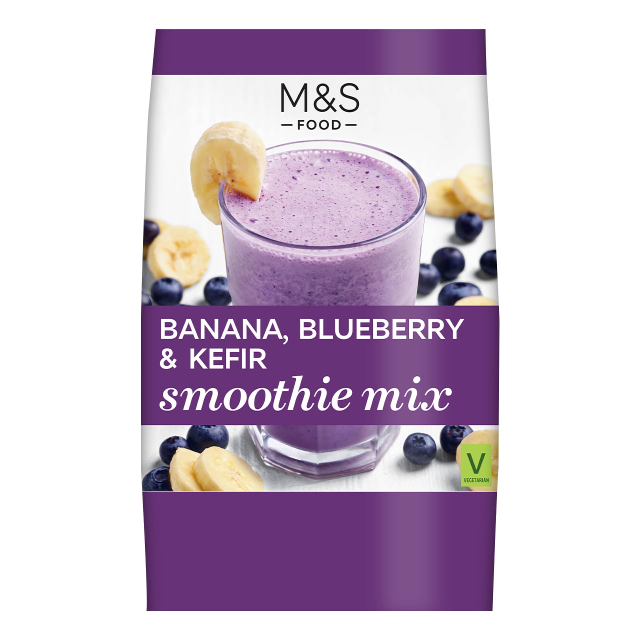 Banana, Blueberry and Kefir Smoothie Mix 1 of 1