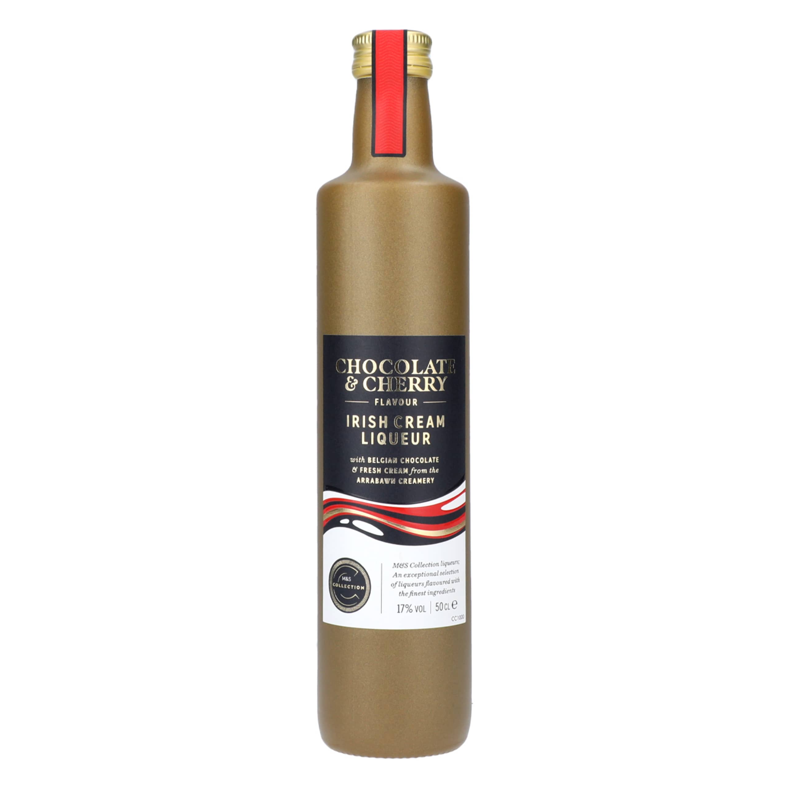 Collection Chocolate and Cherry Flavour Irish Cream Liqueur 1 of 2