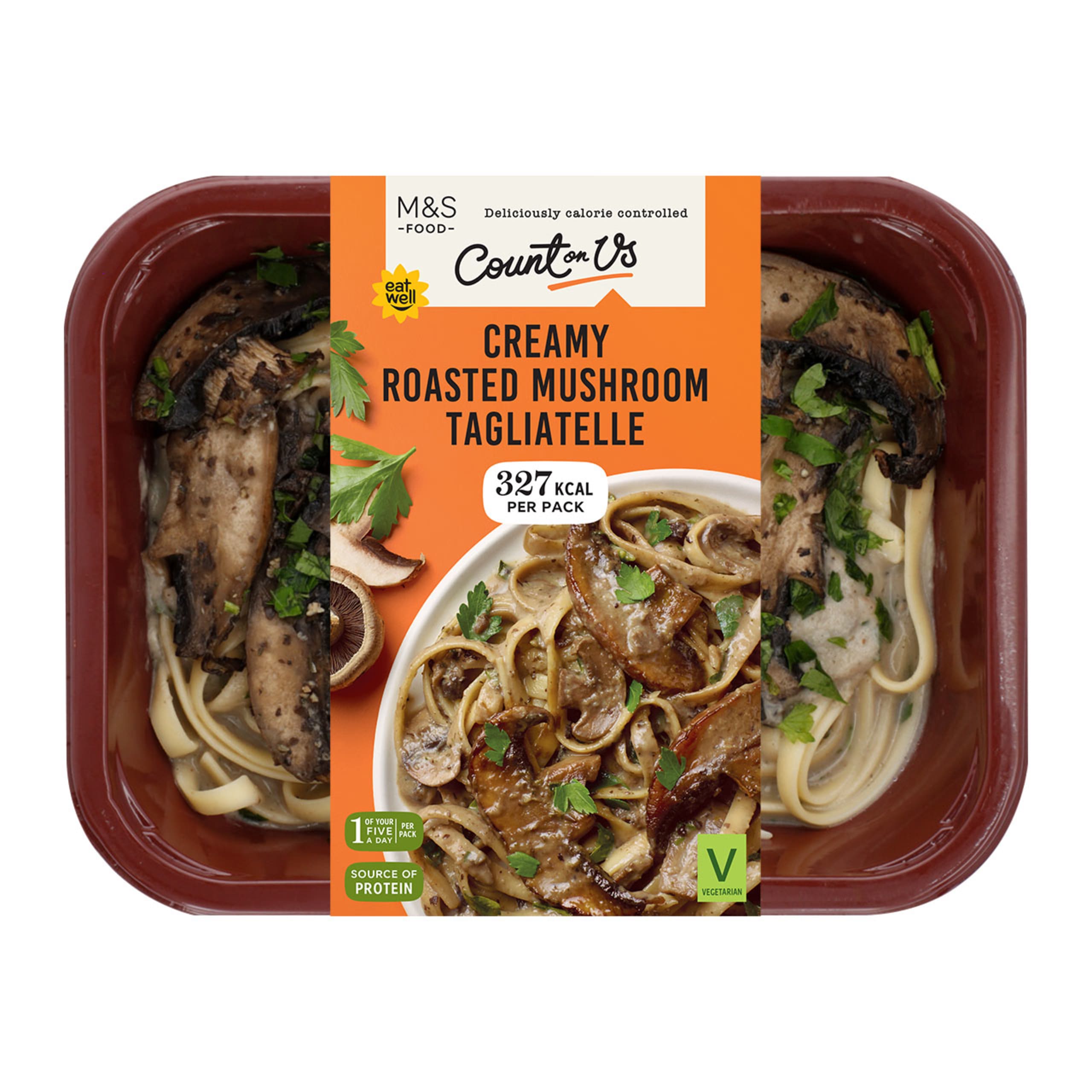 Creamy Roasted Mushroom Tagliatelle 1 of 1
