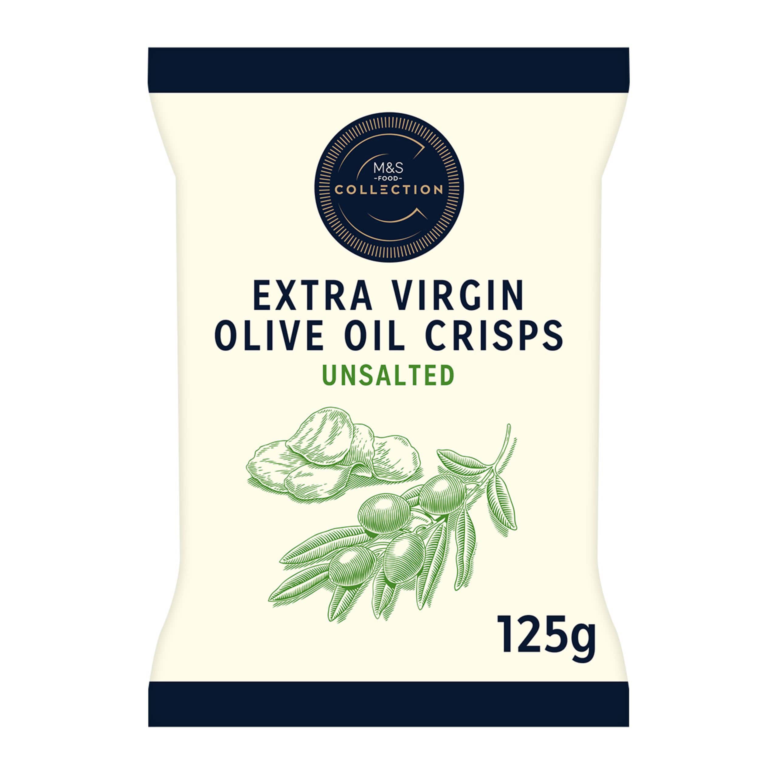Collection Extra Virgin Olive Oil Crisps Unsalted 1 of 2