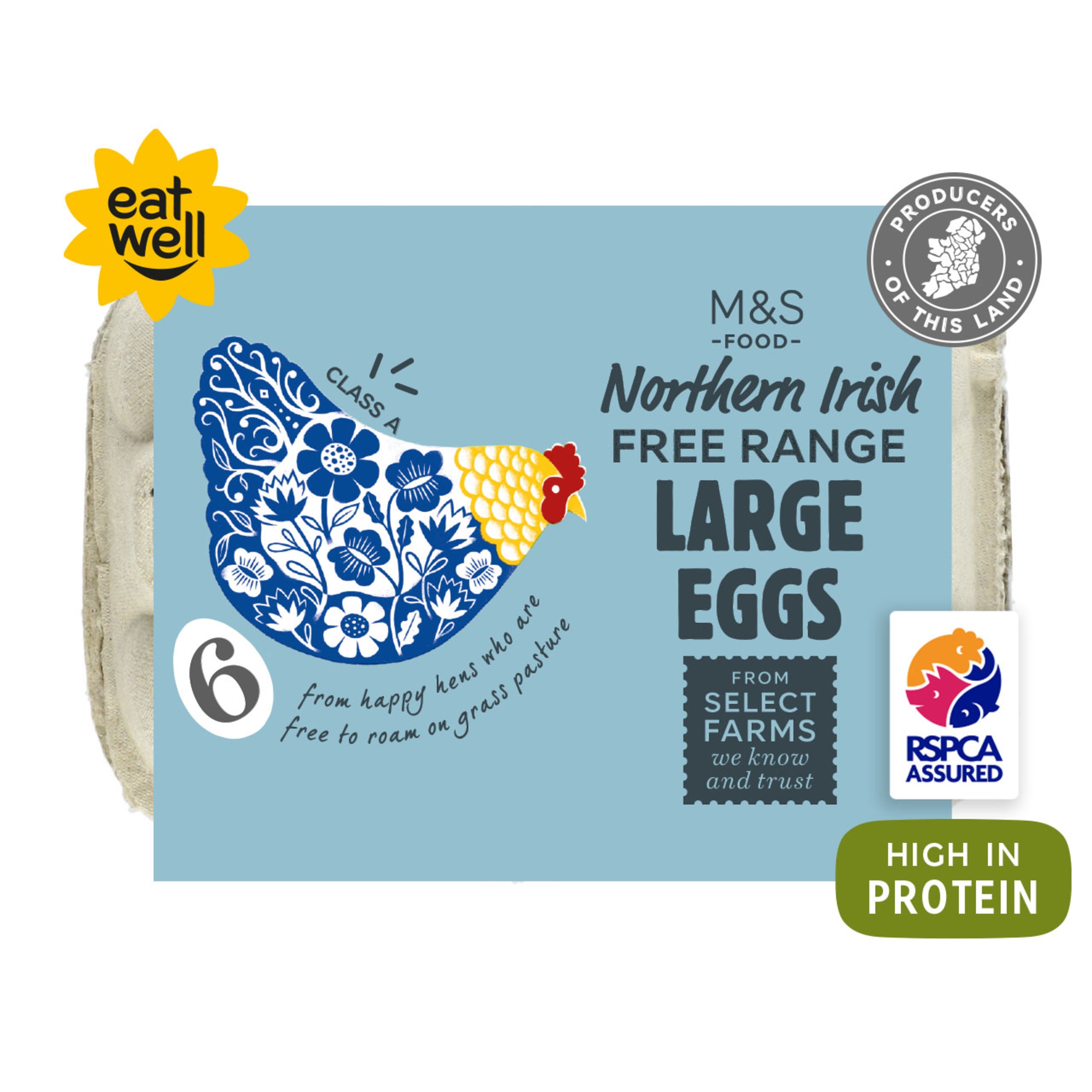 Northern Irish Free Range Large Eggs 1 of 1