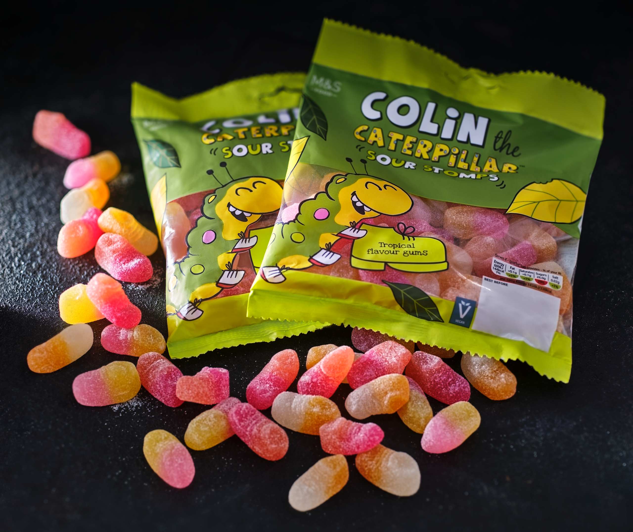 Colin the Caterpillar Sour Stomps 3 of 3