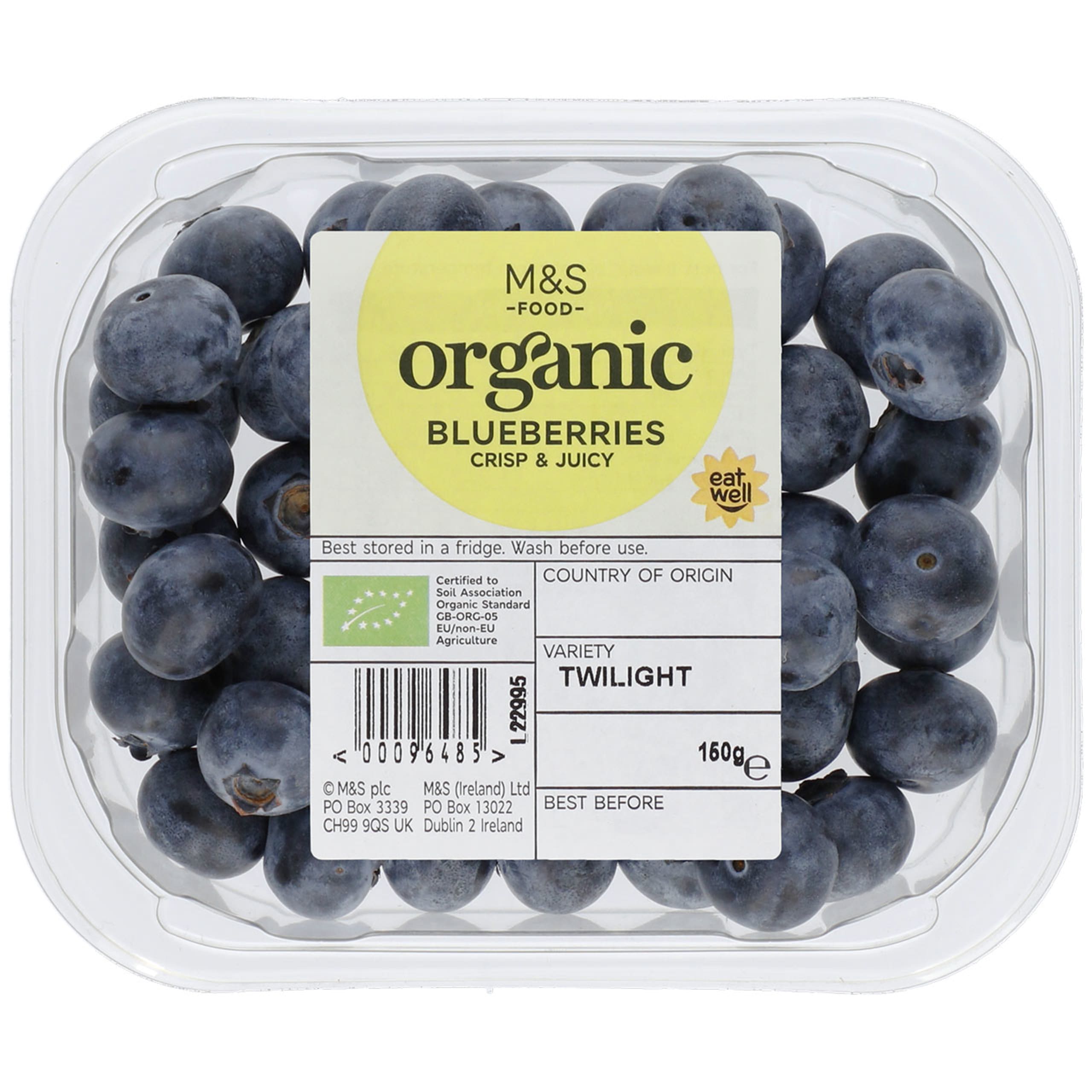 Organic Blueberries 1 of 1