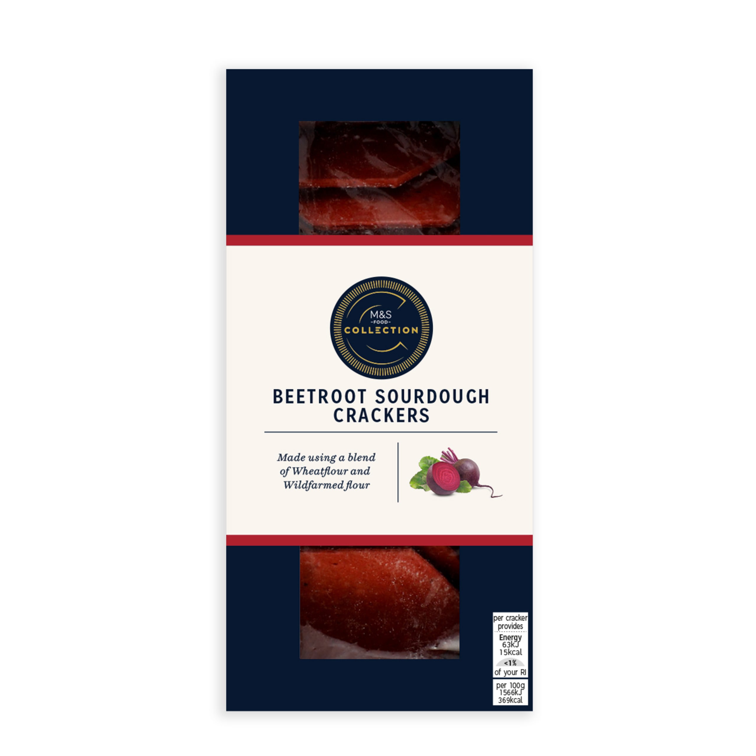 Collection Beetroot Sourdough Crackers 1 of 1