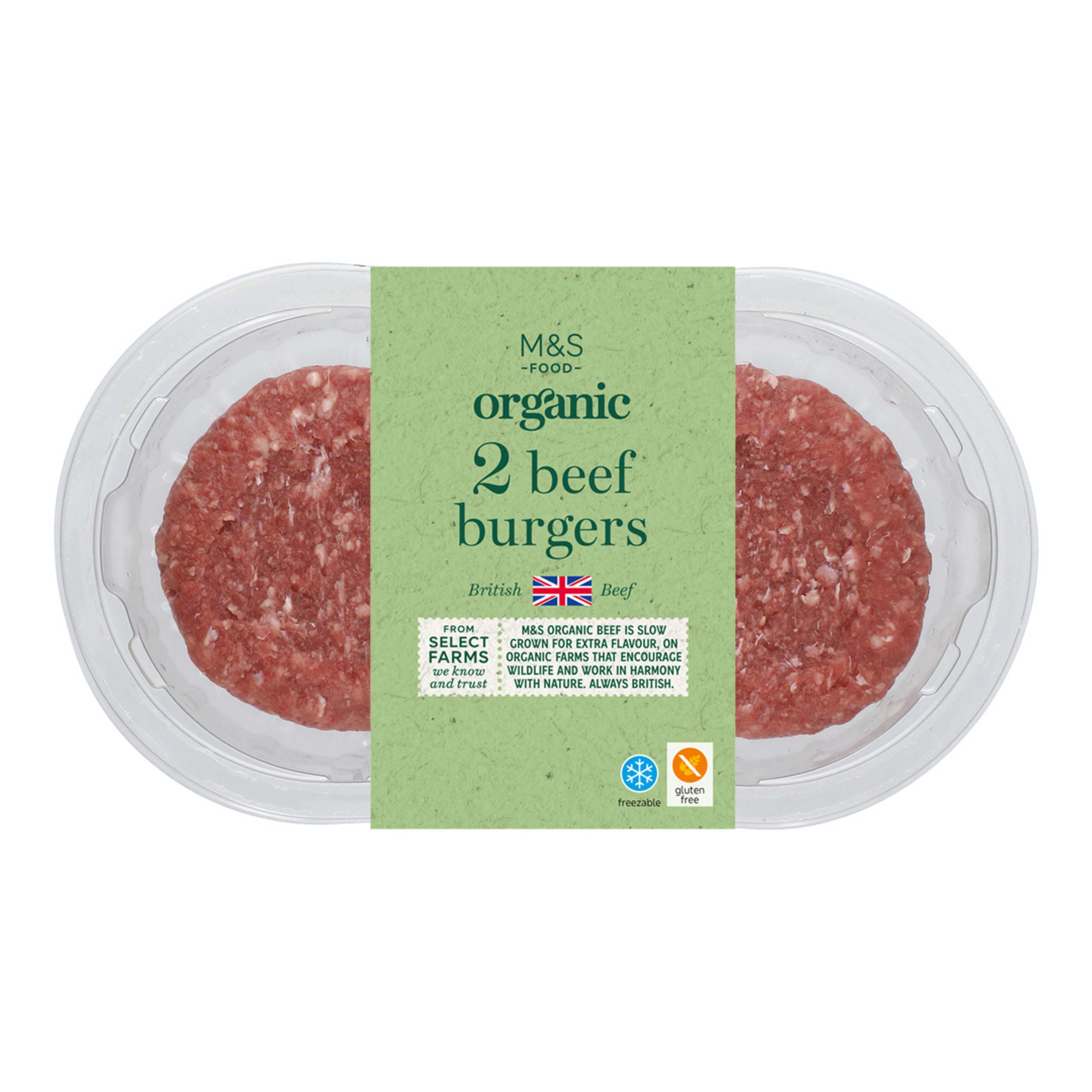 Organic Beef Burgers 1 of 2