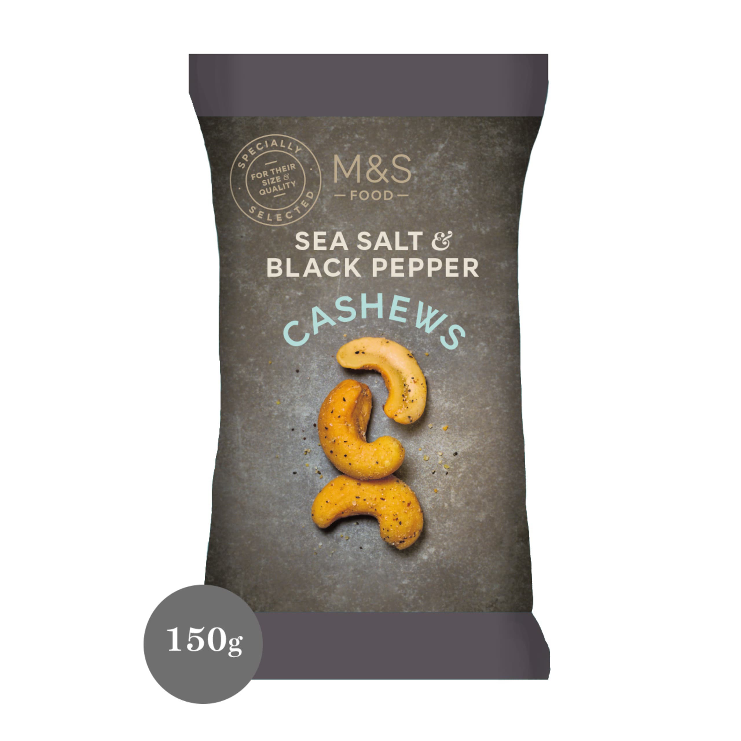 Sea Salt and Black Pepper Cashews 1 of 1