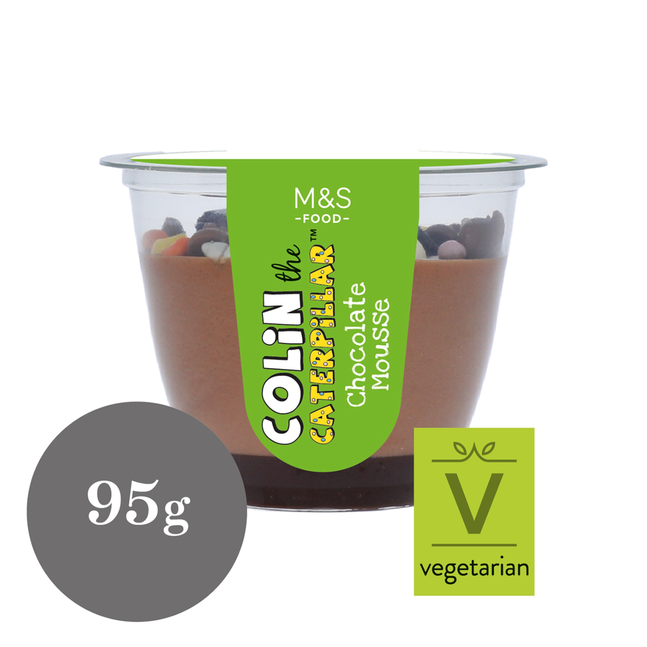 Colin the Caterpillar Chocolate Mousse 1 of 2