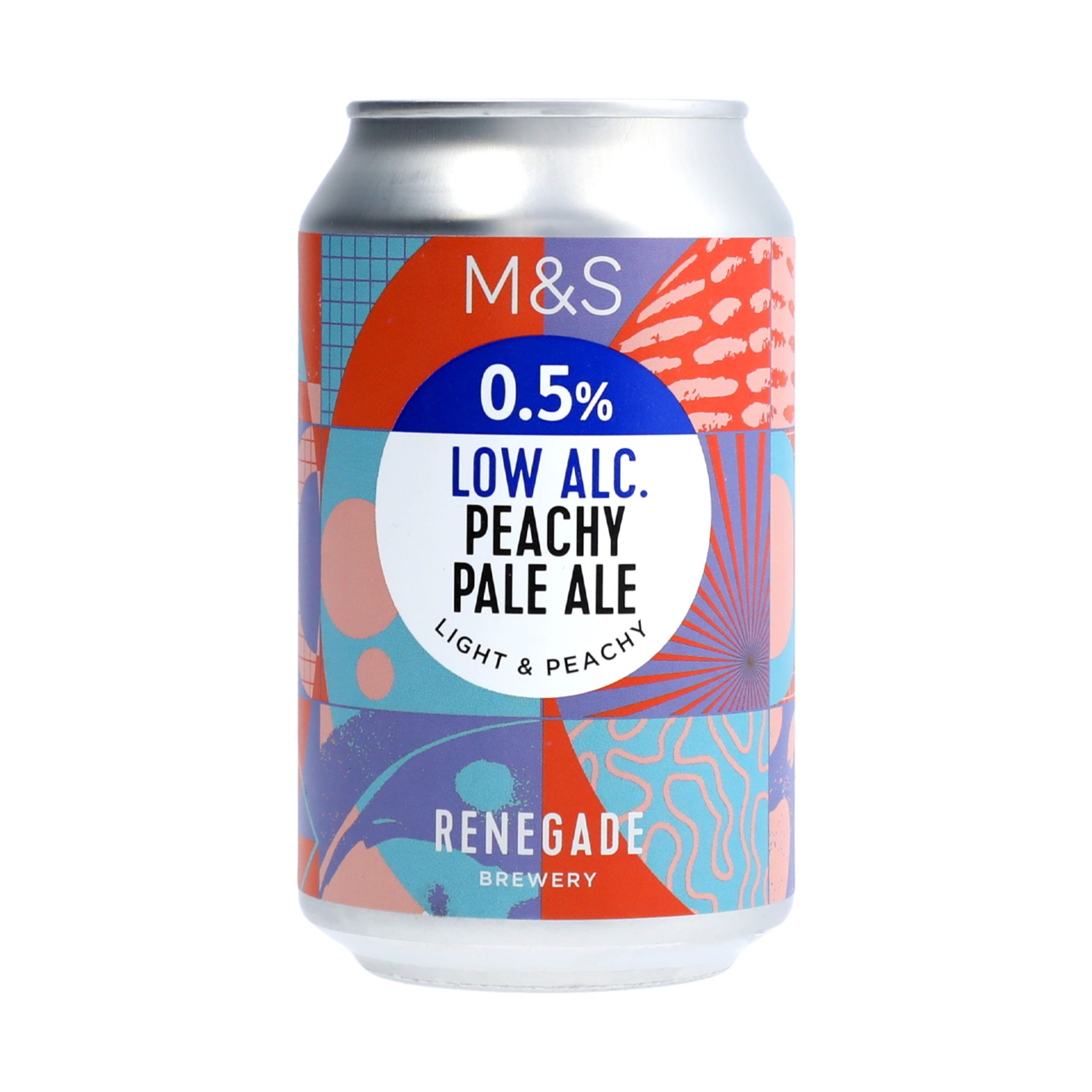 0.5% Low Alcohol Peachy Pale Ale 1 of 1
