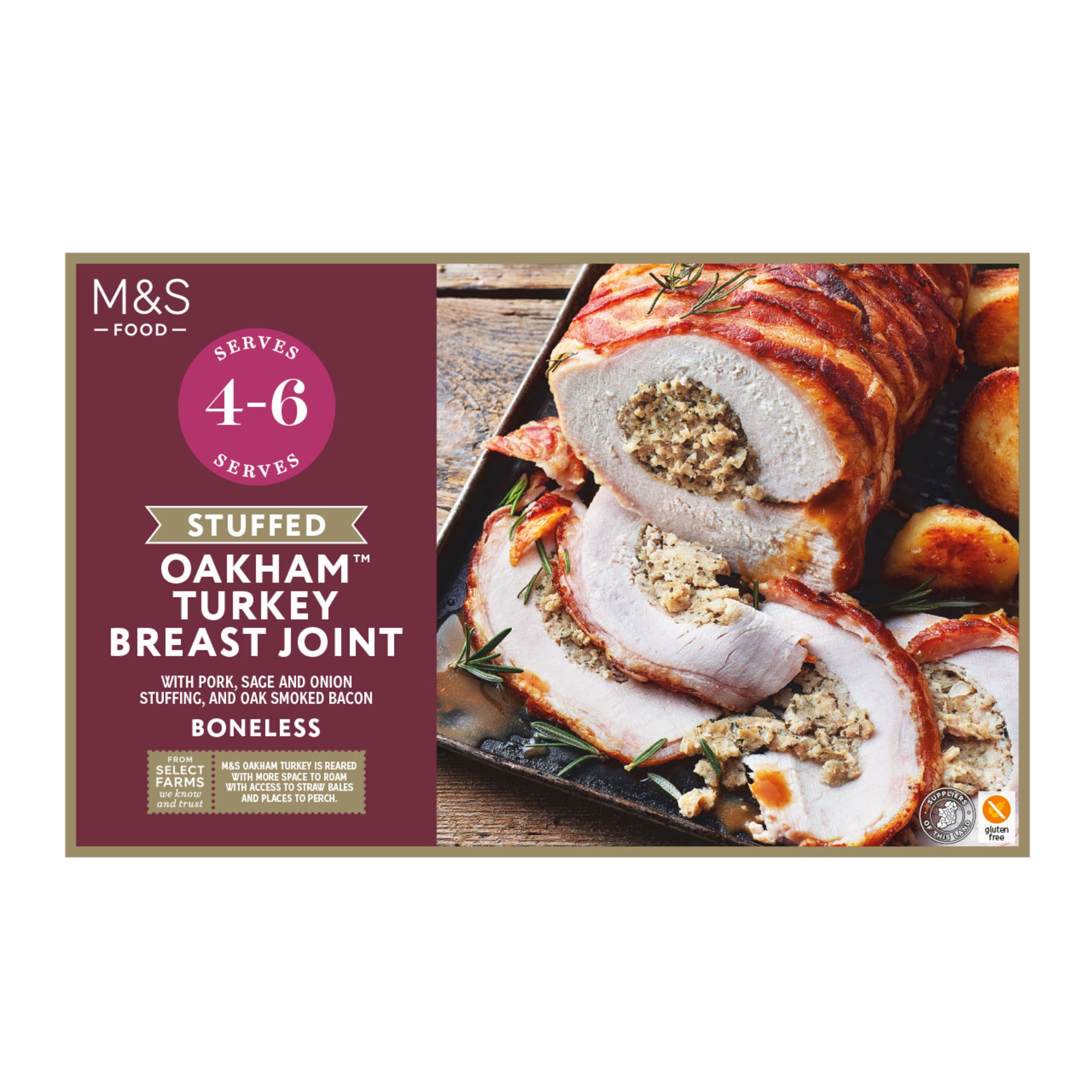 Oakham Turkey Breast Joint with Stuffing 1 of 1