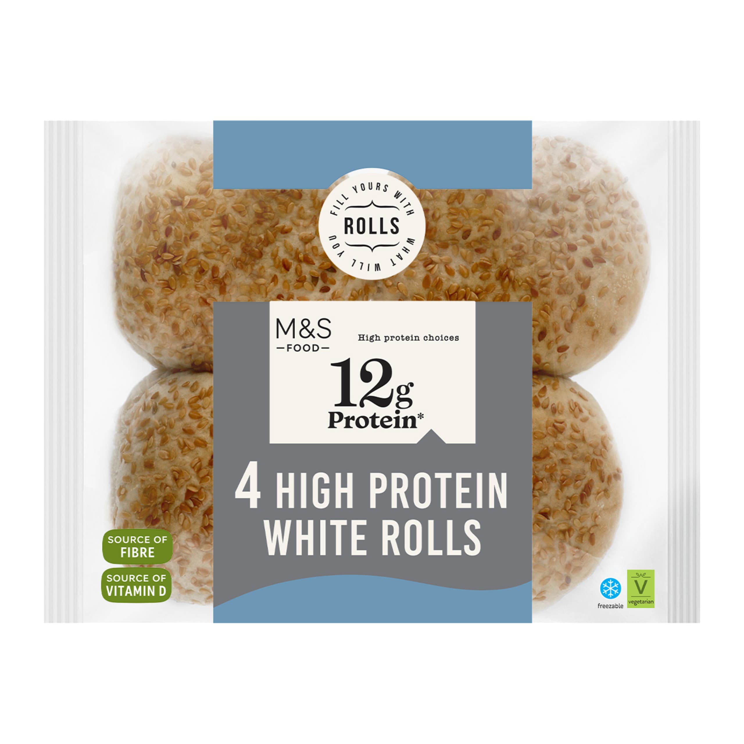 High Protein White Rolls 1 of 2
