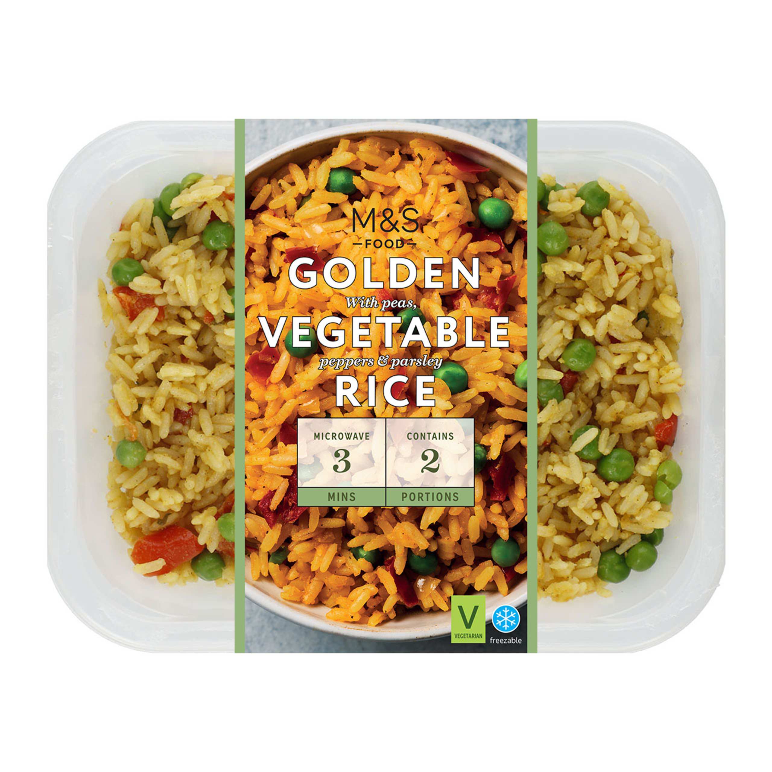 Golden Vegetable Rice 1 of 1