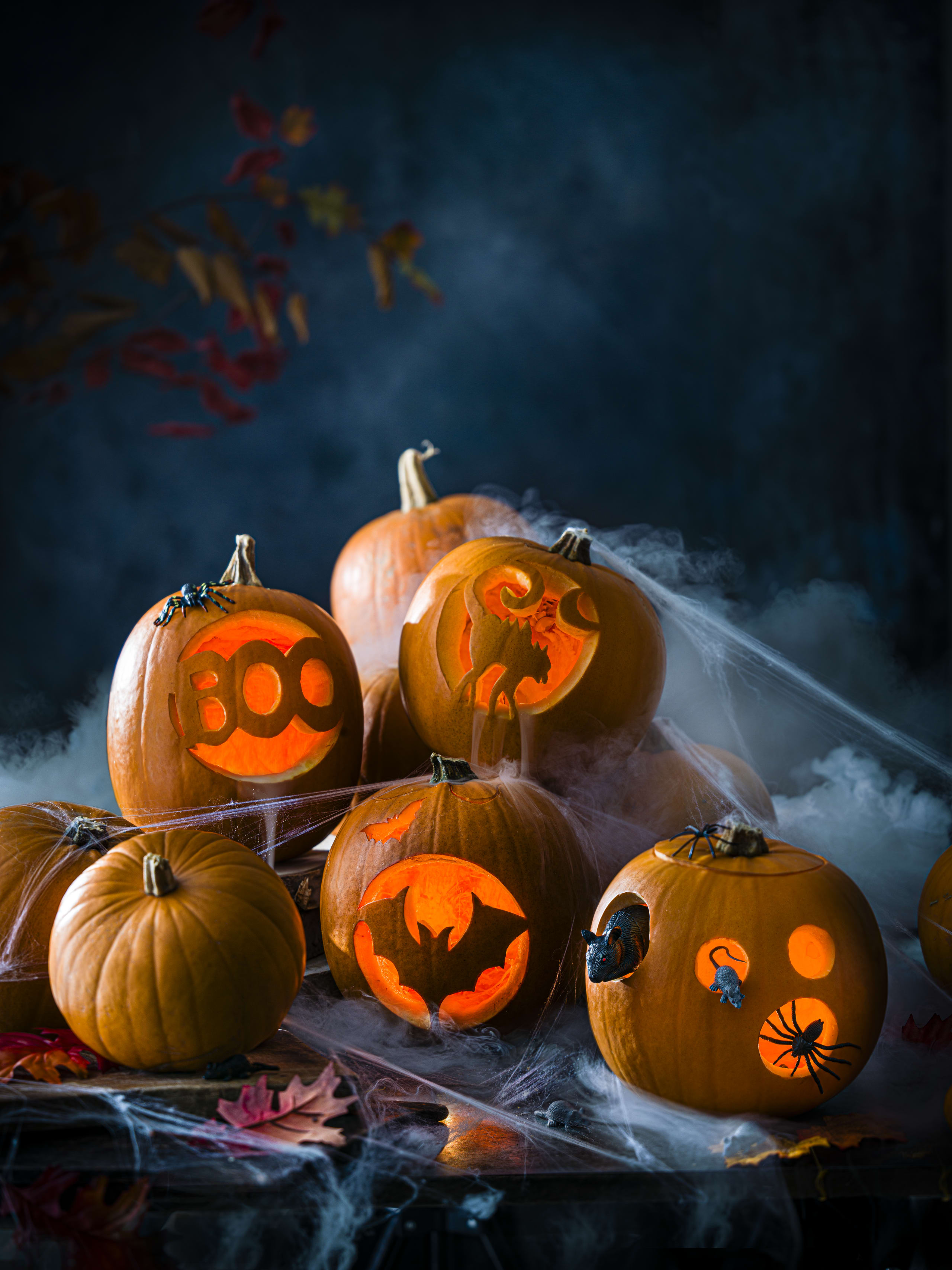 Spooky Large Pumpkin 4 of 4