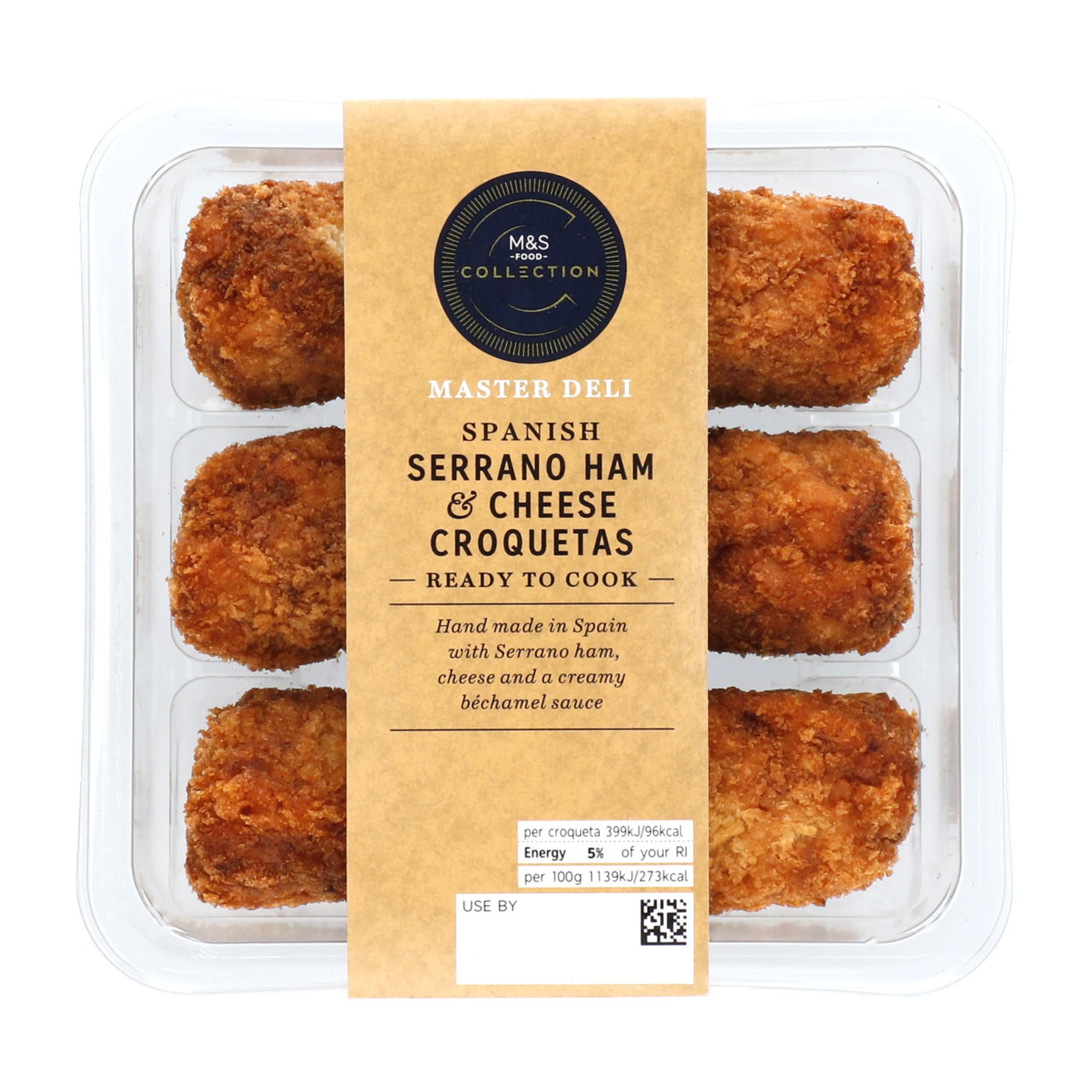 Collection Master Deli Spanish Serrano Ham and Cheese Croquetas 1 of 1