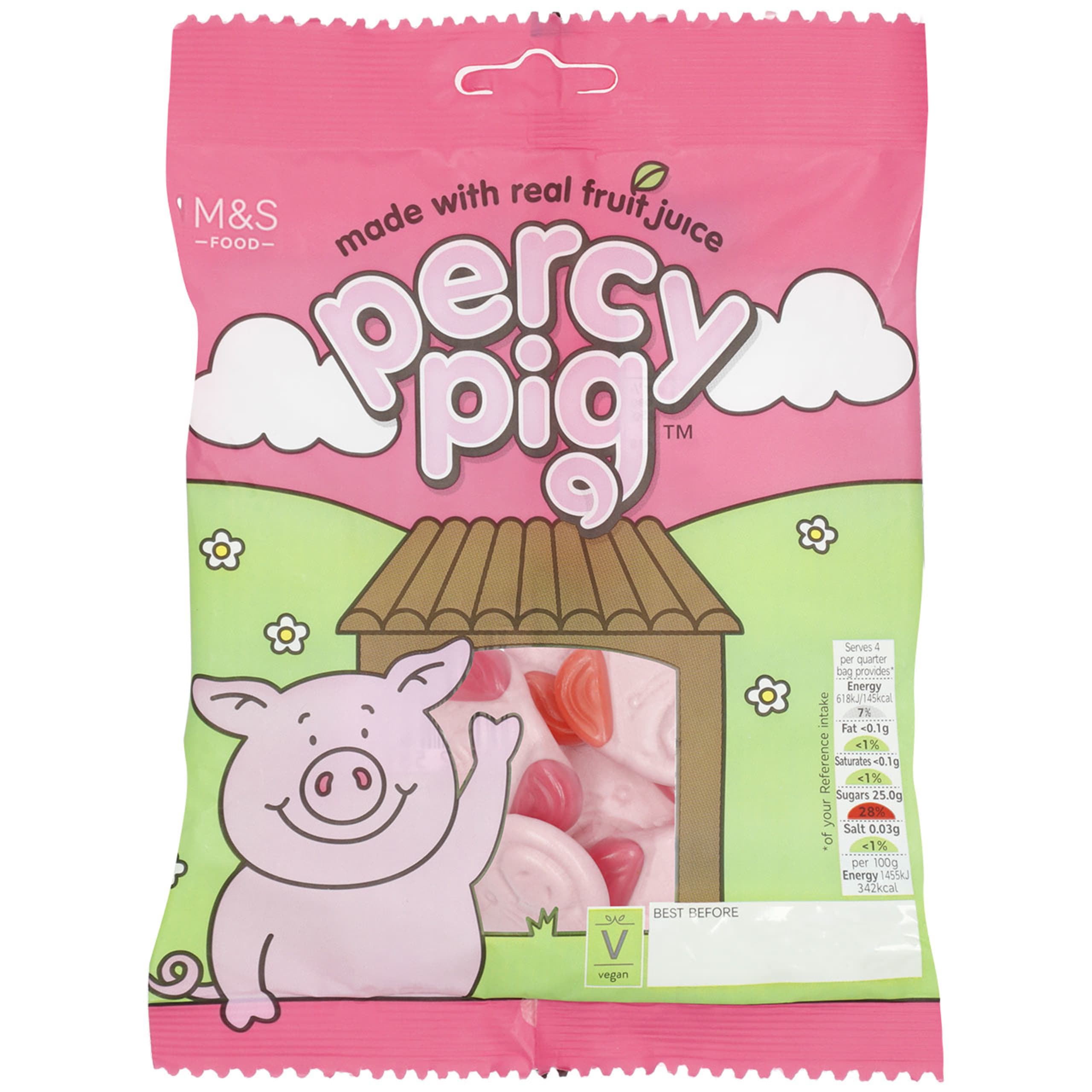 Percy Pig Fruit Gums 1 of 1