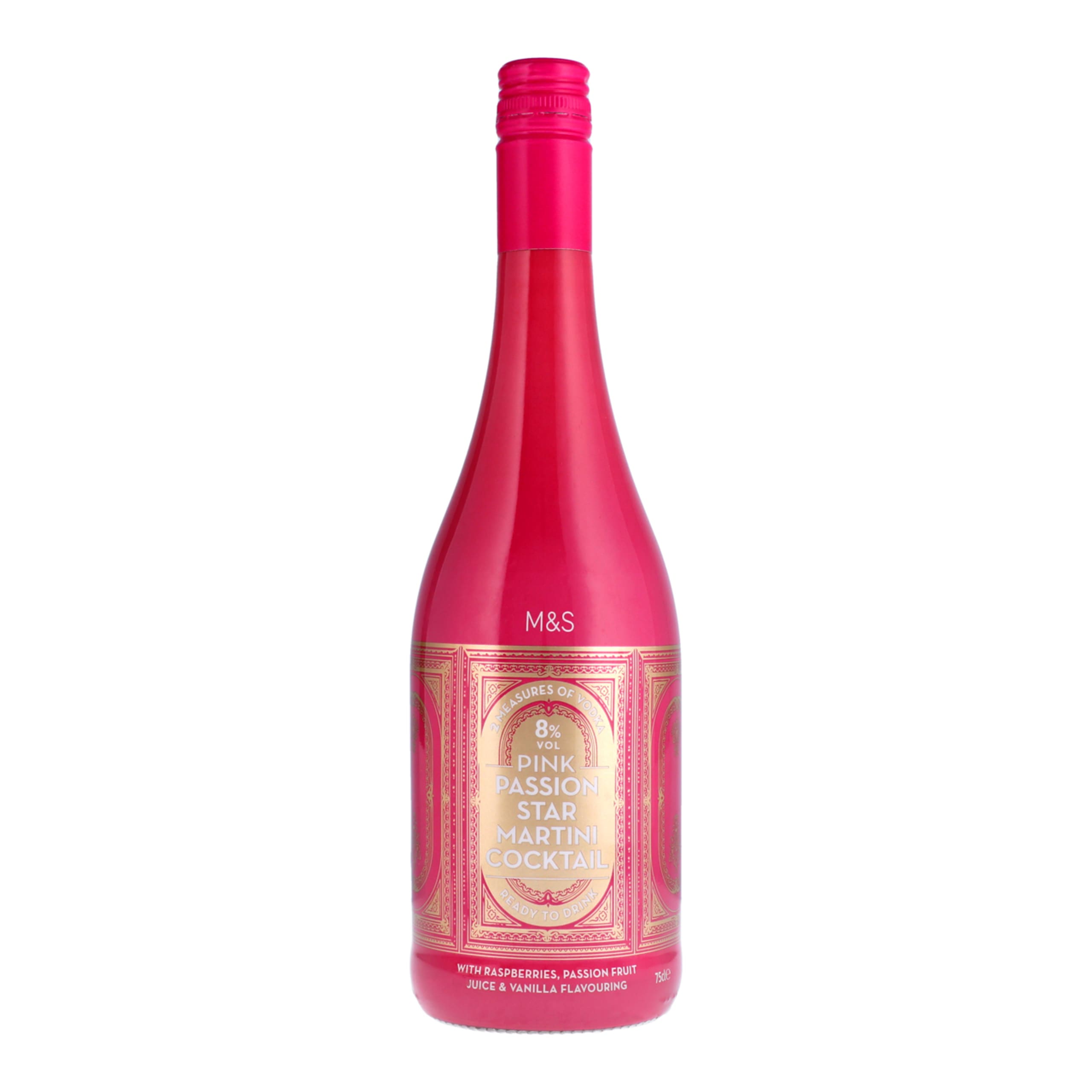 Pink Passion Star Martini Cocktail 1 of 2