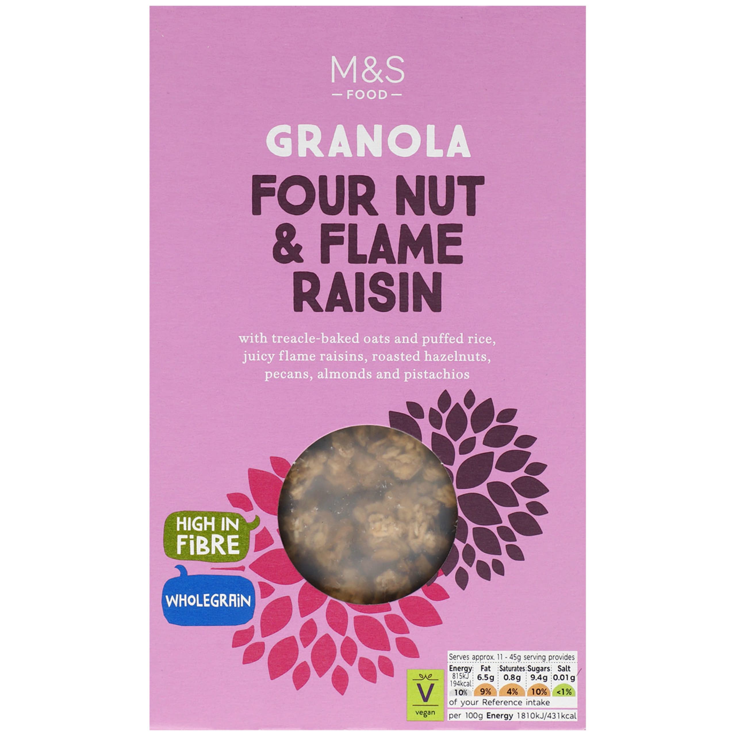 Four Nut & Flame Raisin Granola 1 of 1
