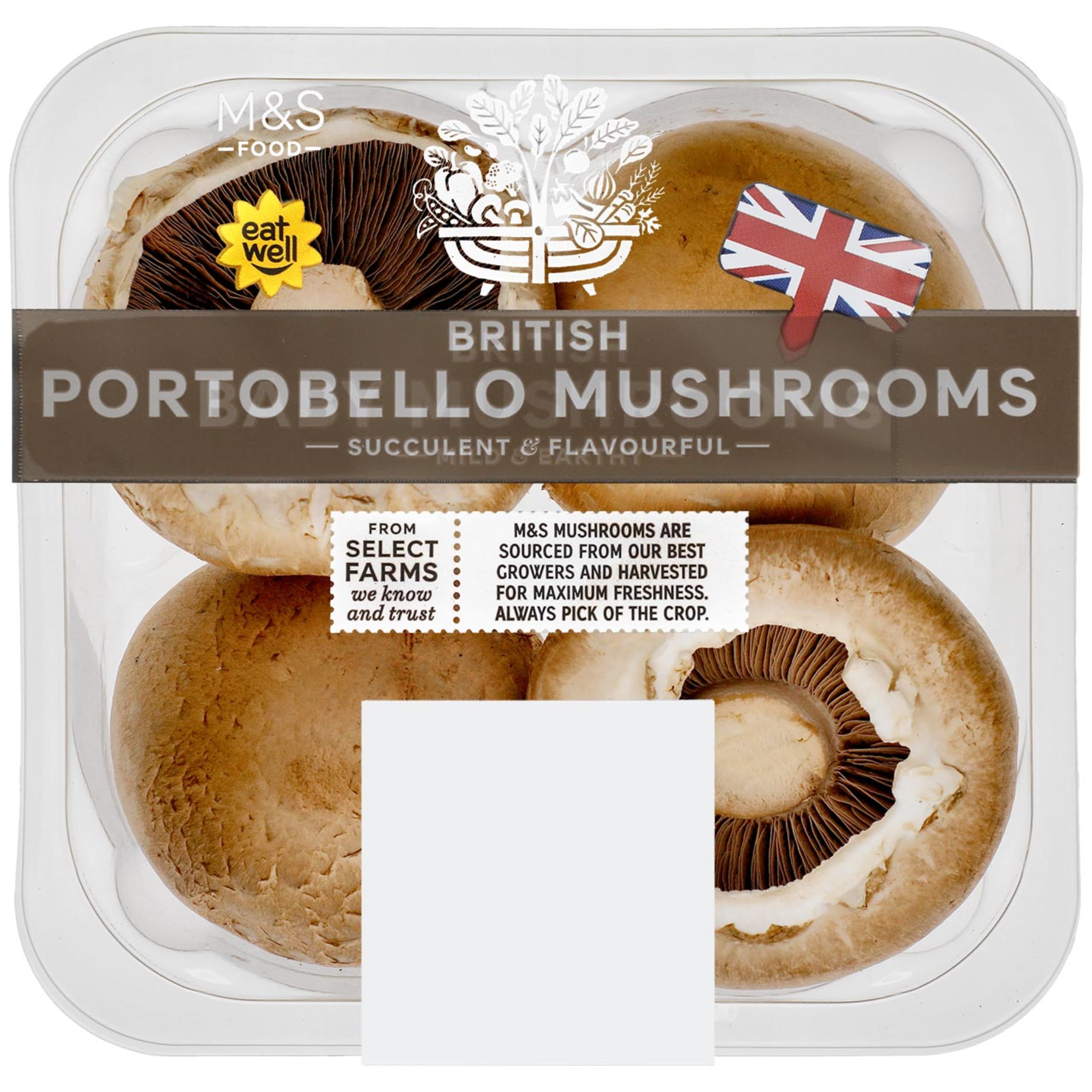 British Portobello Mushrooms 1 of 2