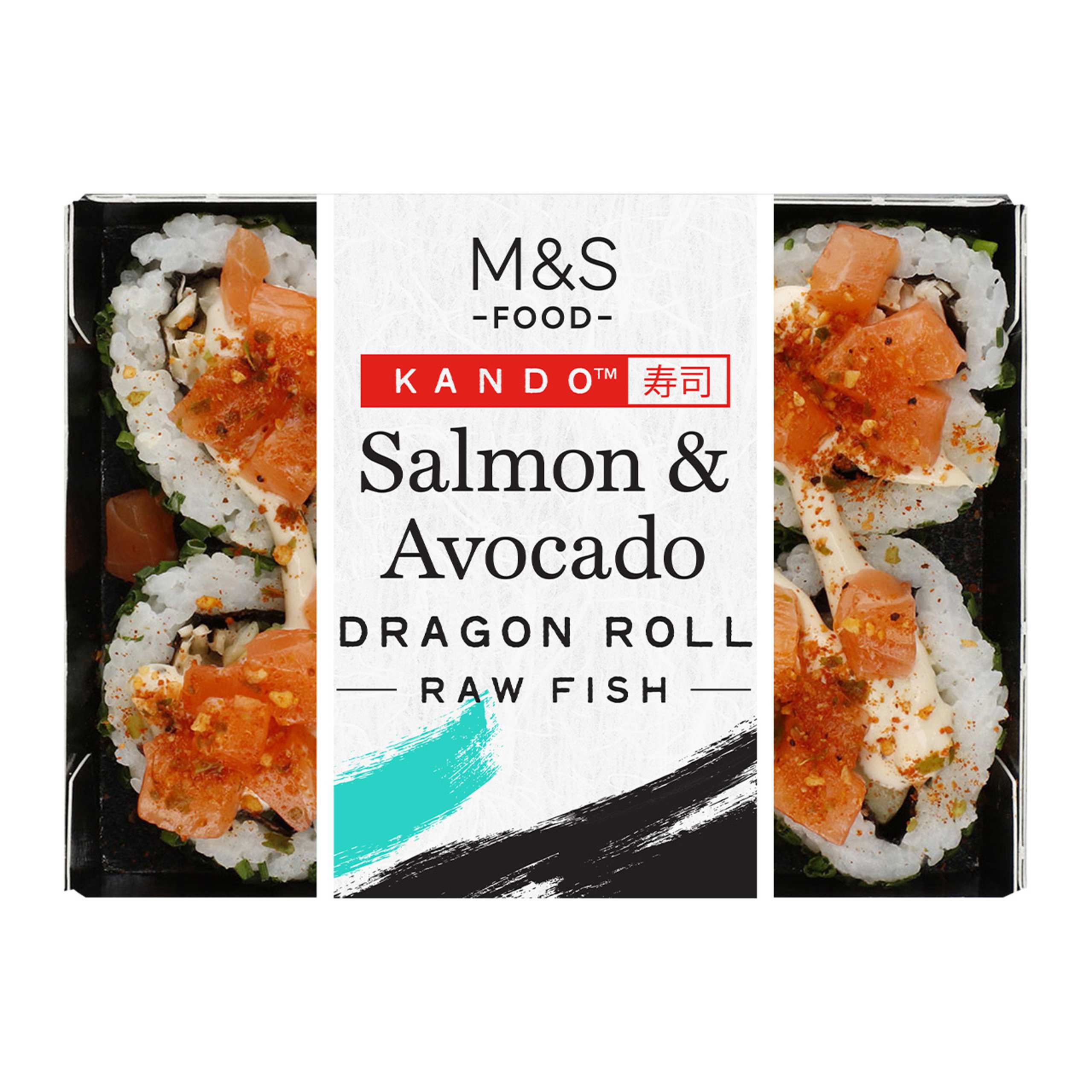 Ponzu Salmon & Avocado Dragon Roll 1 of 1