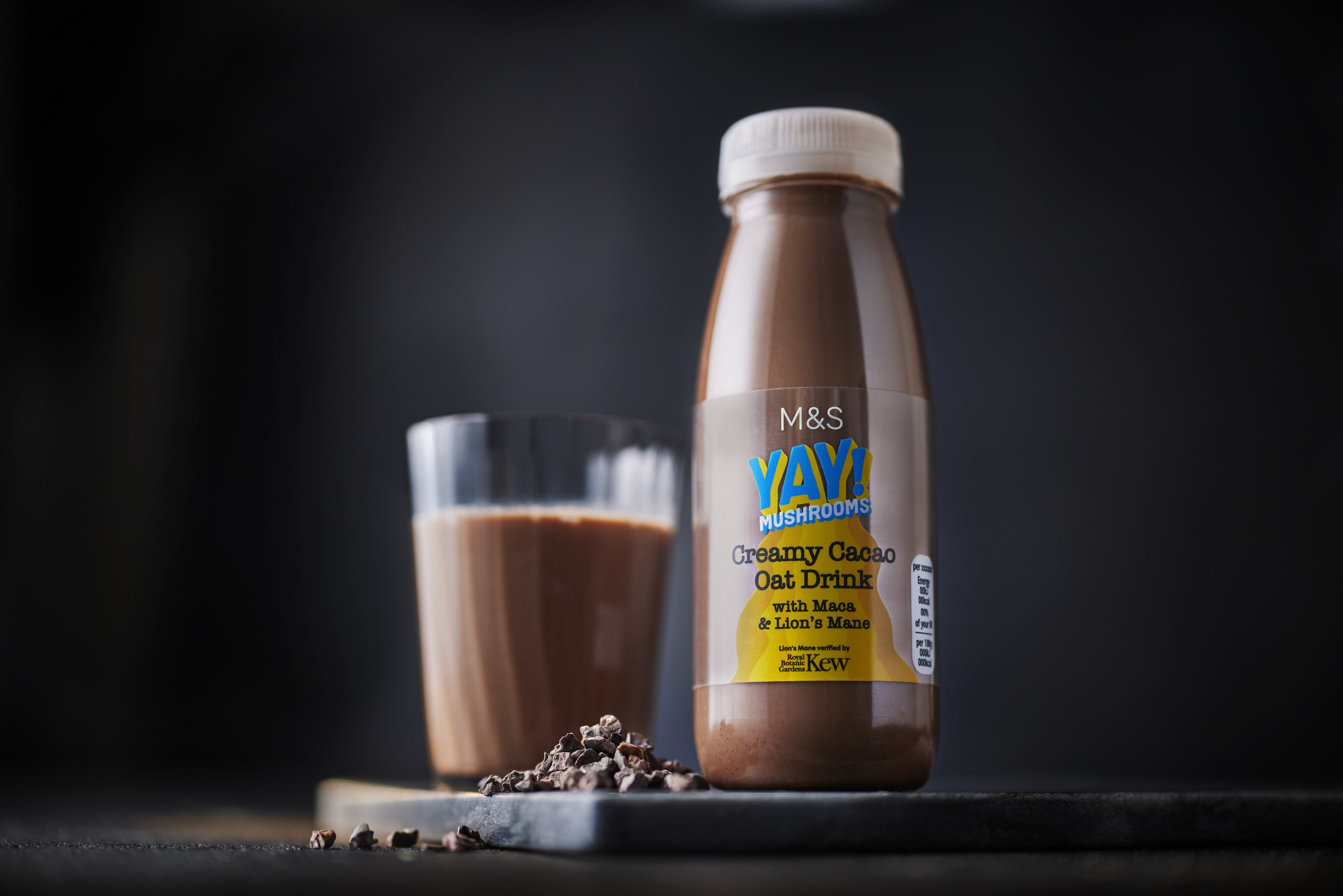 YAY! Mushrooms Creamy Cacao Oat Drink 2 of 4