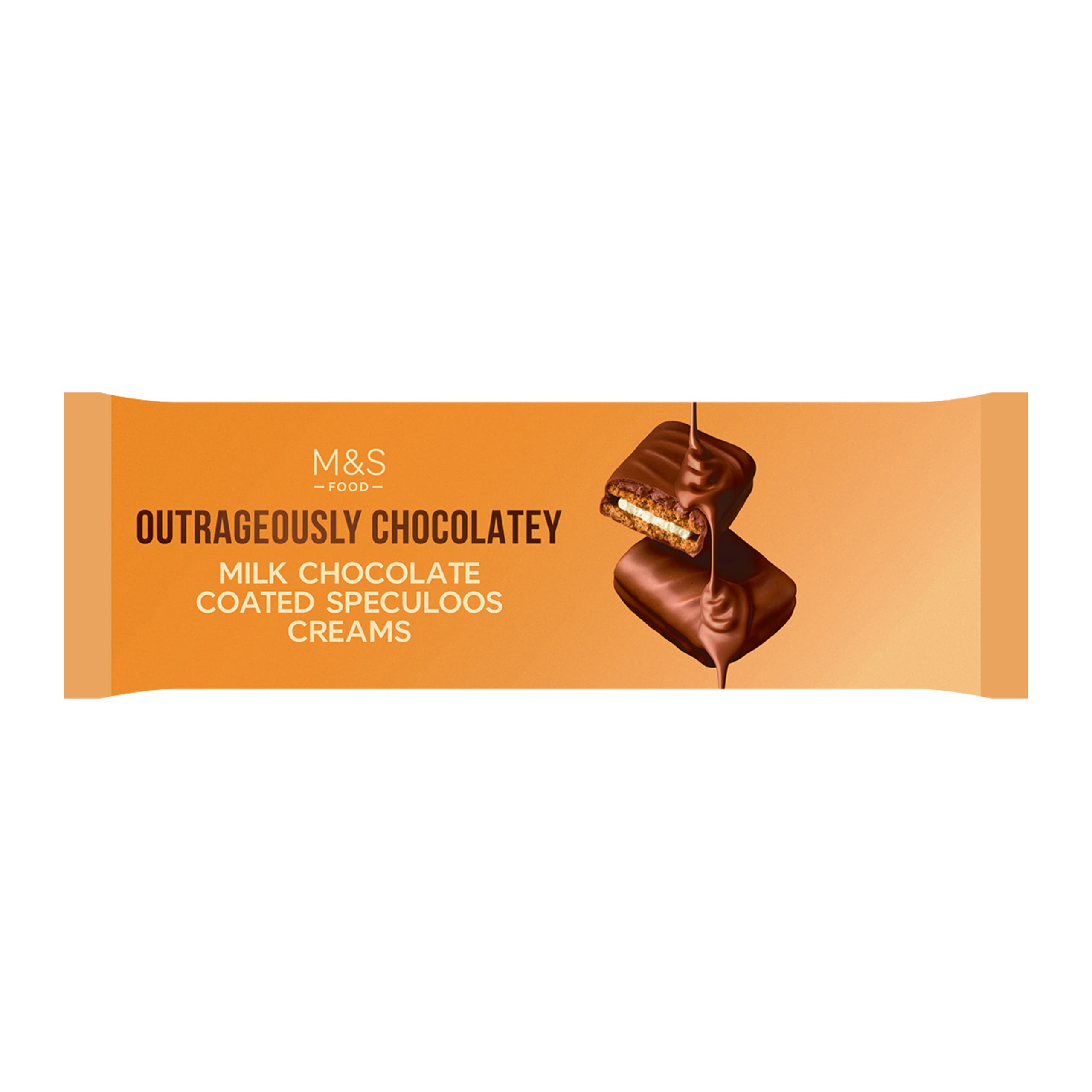 Outrageously Chocolatey Milk Chocolate Coated Speculoos Creams 1 of 1