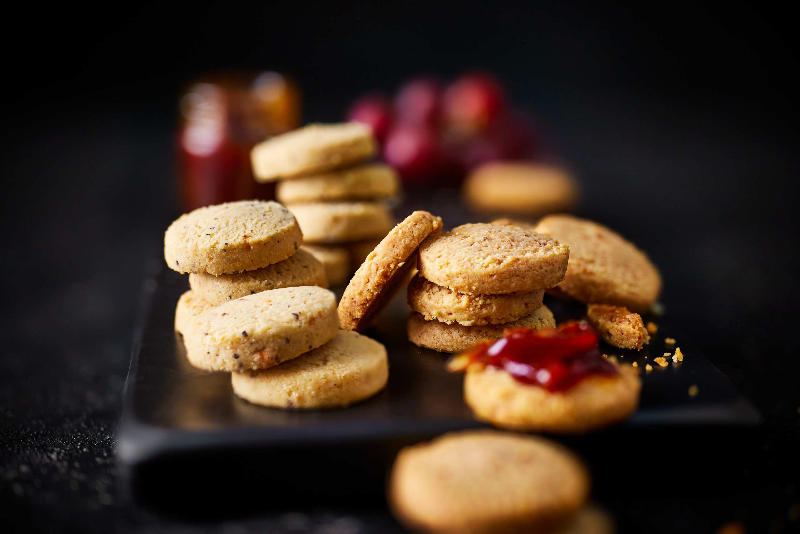 Collection All Butter Cornish Cruncher Cheese and Black Pepper Savoury Biscuits 2 of 2