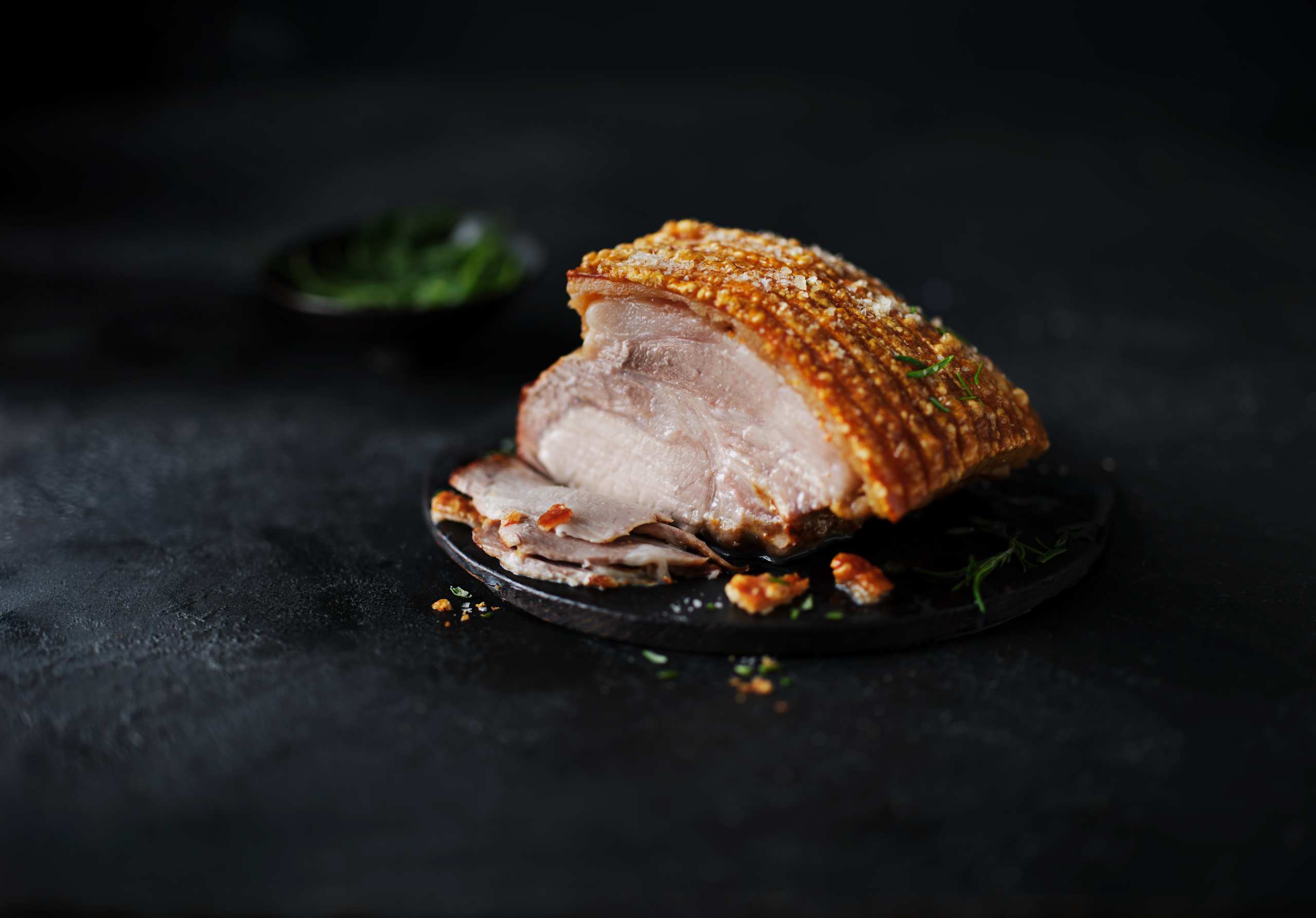 British Heritage Gold Pork Crackling Loin Joint 2 of 2
