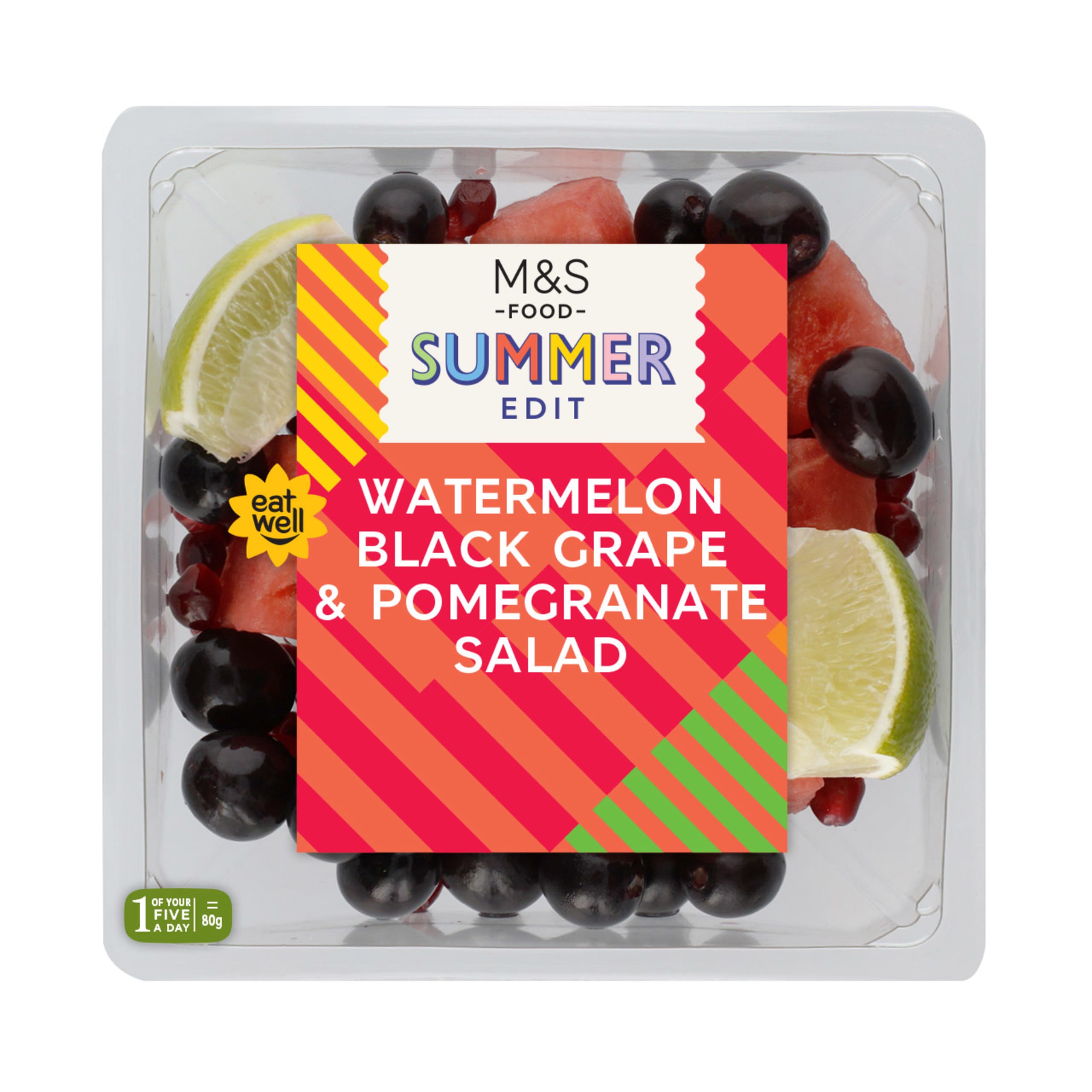 Watermelon, Black Grape and Pomegranate Salad 1 of 1